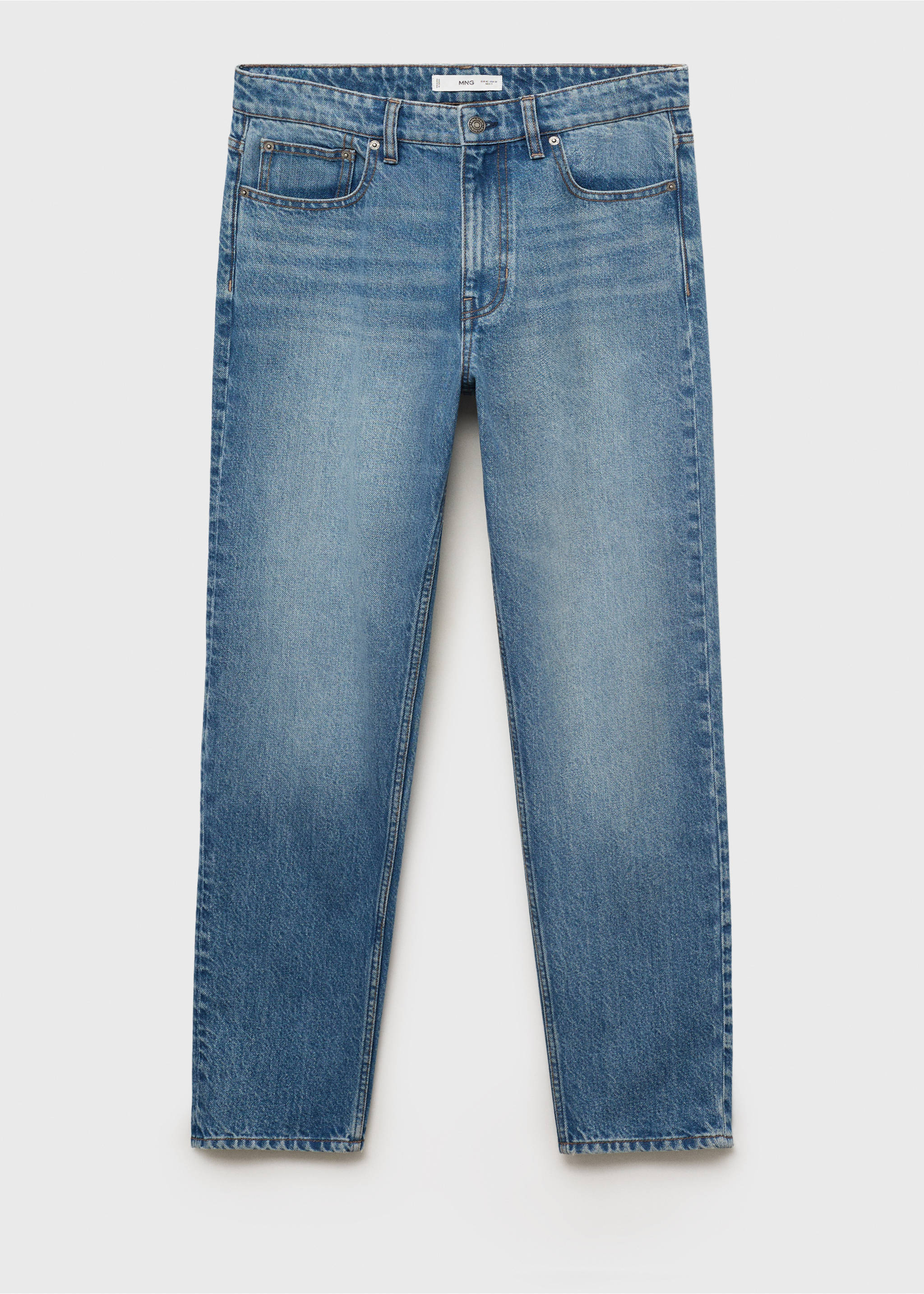 Jeans Bob regular fit - Artículo sin modelo, Azul medio. Ref: 17025143-00.