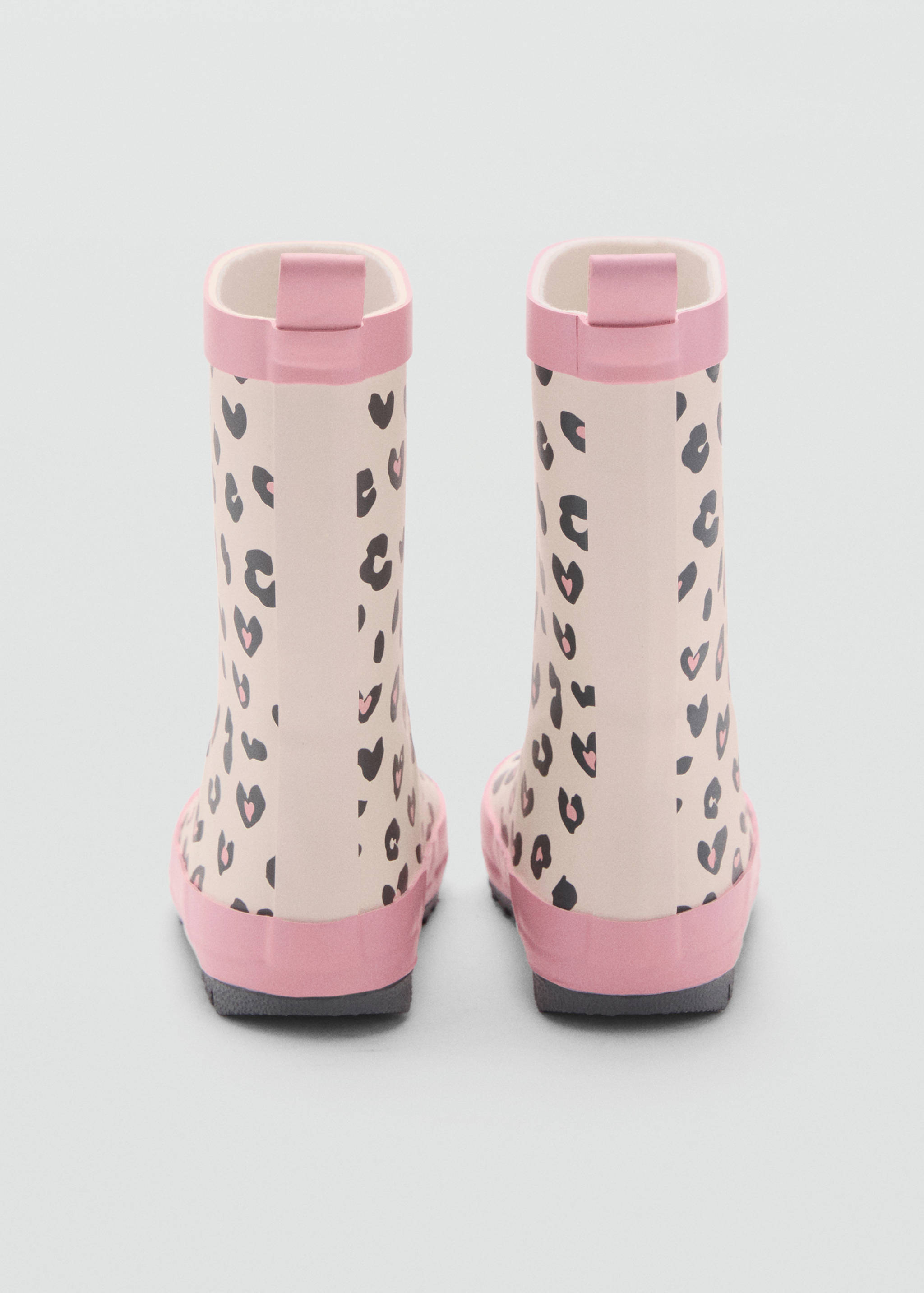 Leopard-print wellington boots - Details of the article 1