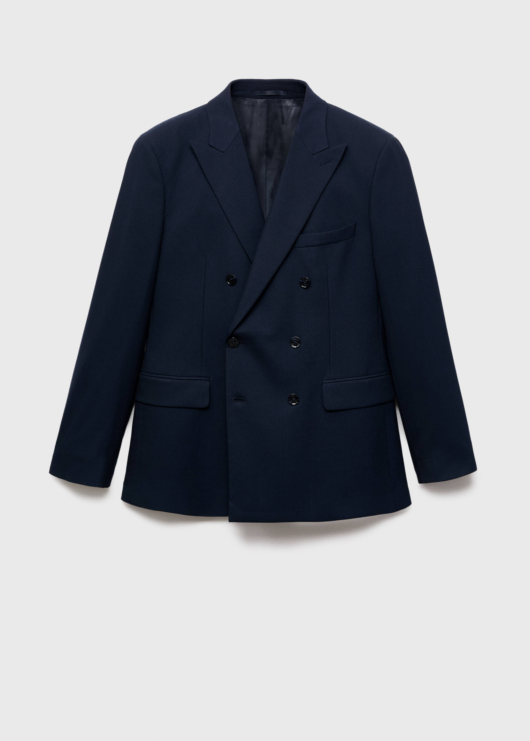 Двубортный костюмный пиджак slim fit Monaco - Изделие без модели