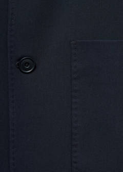 Slim-fit suit jacket with pockets — Navy 10
