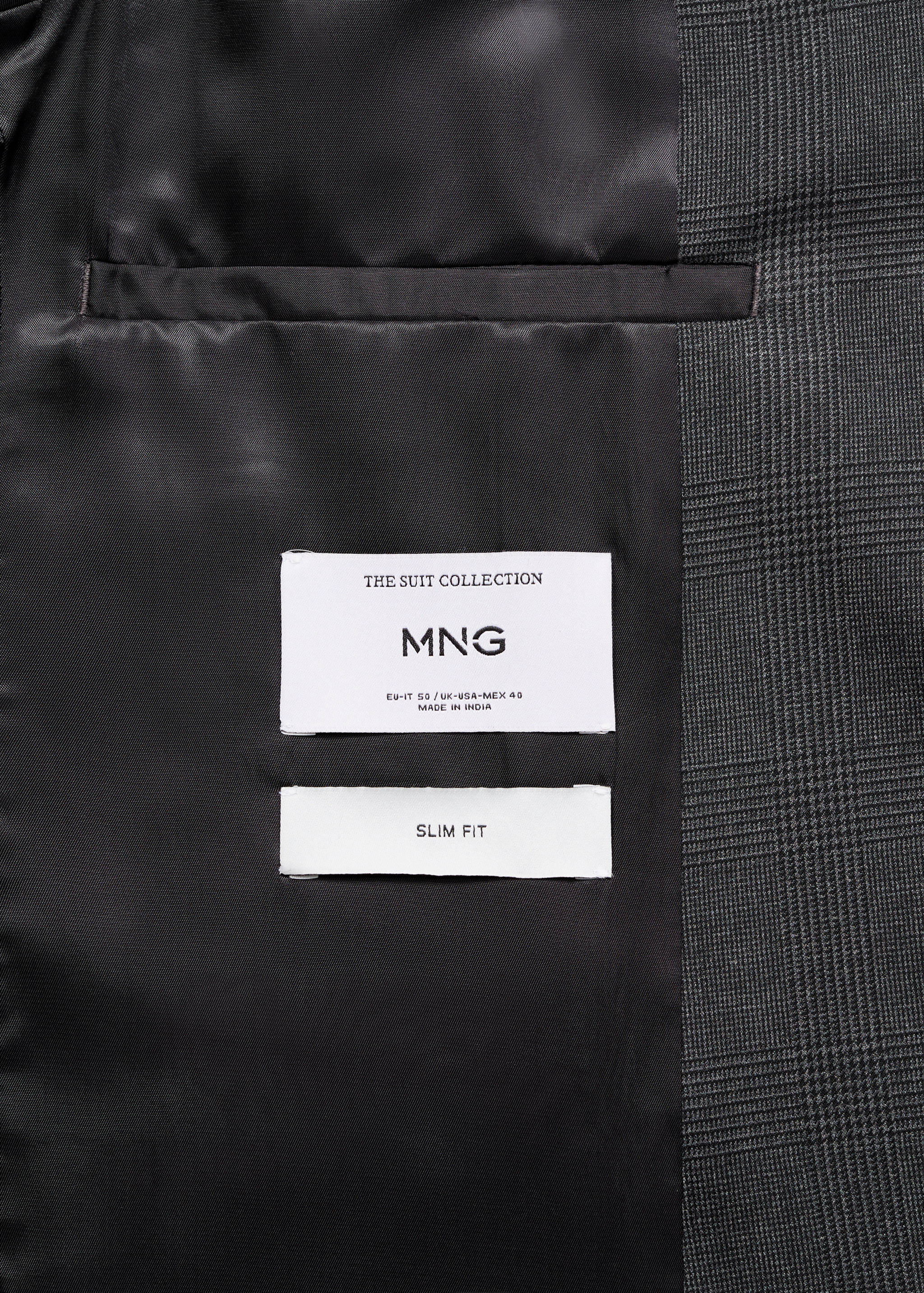 Костюмный пиджак Milan slim fit - Деталь изделия 0