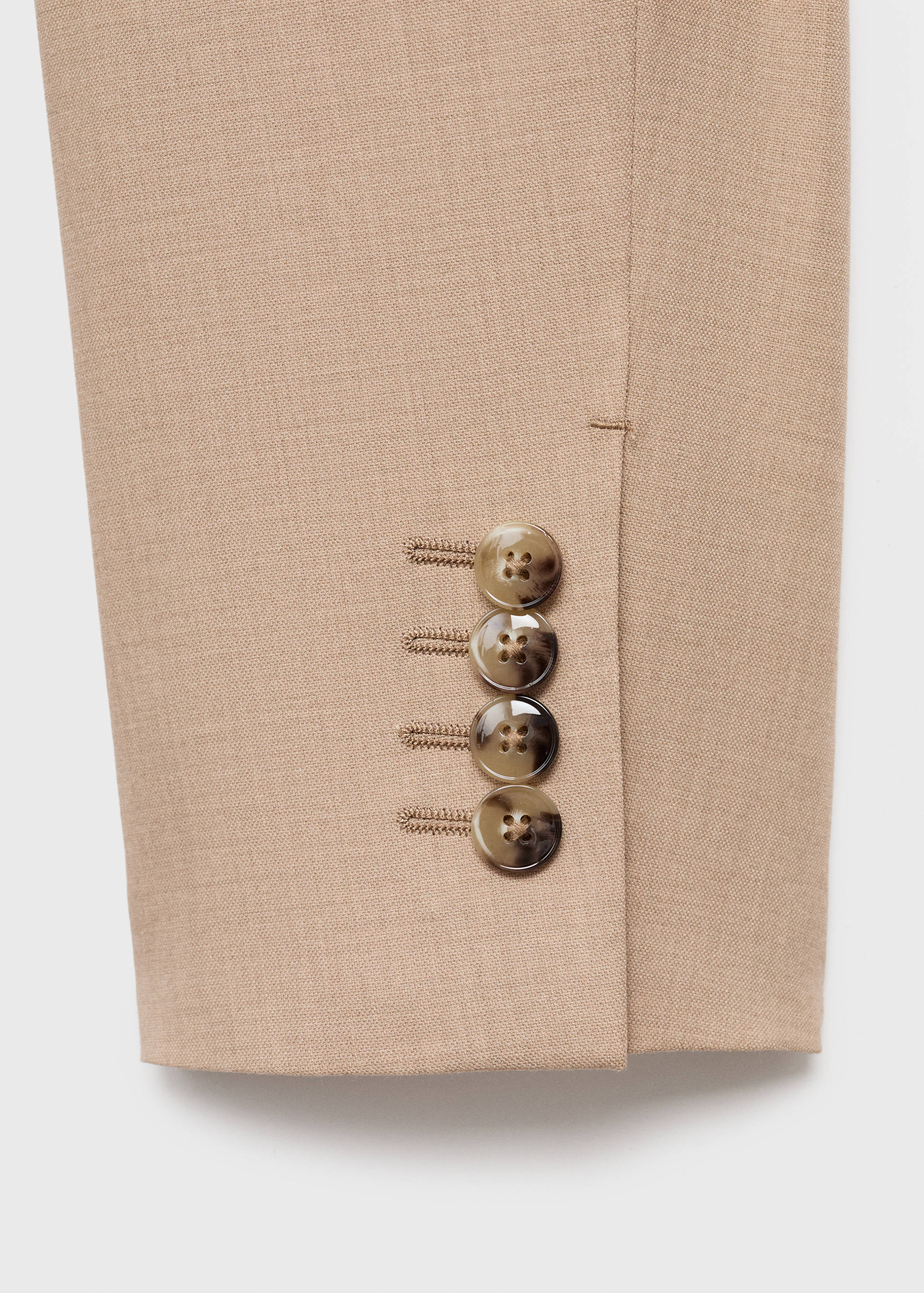 Super slim-fit suit jacket in stretch fabric - Details of the article 0