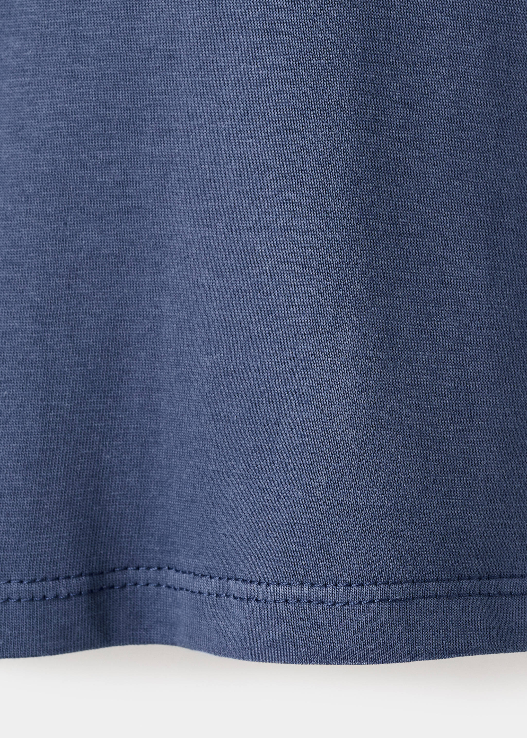 T-shirt bordada estampada - Pormenor do artigo 0