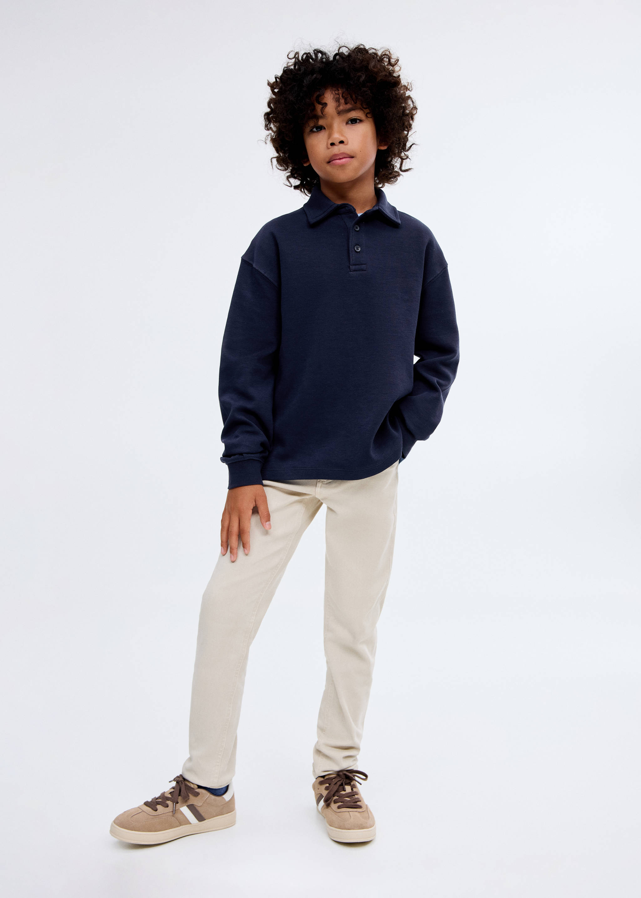 Polo-neck sweatshirt - General plane