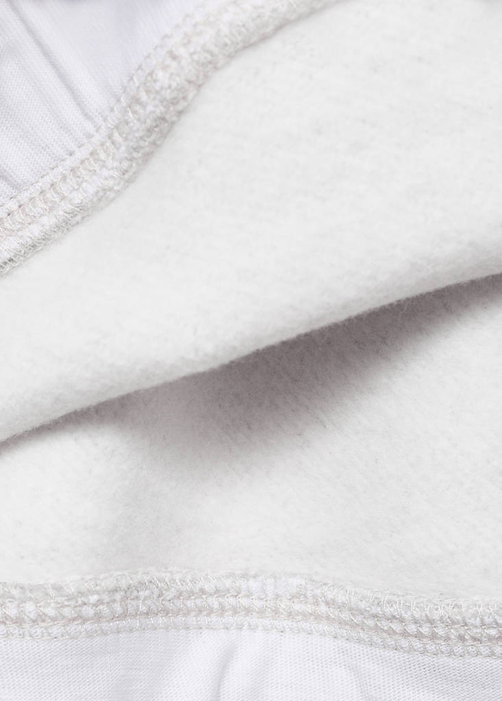 Shirt hem sweatshirt — Light Heather Grey