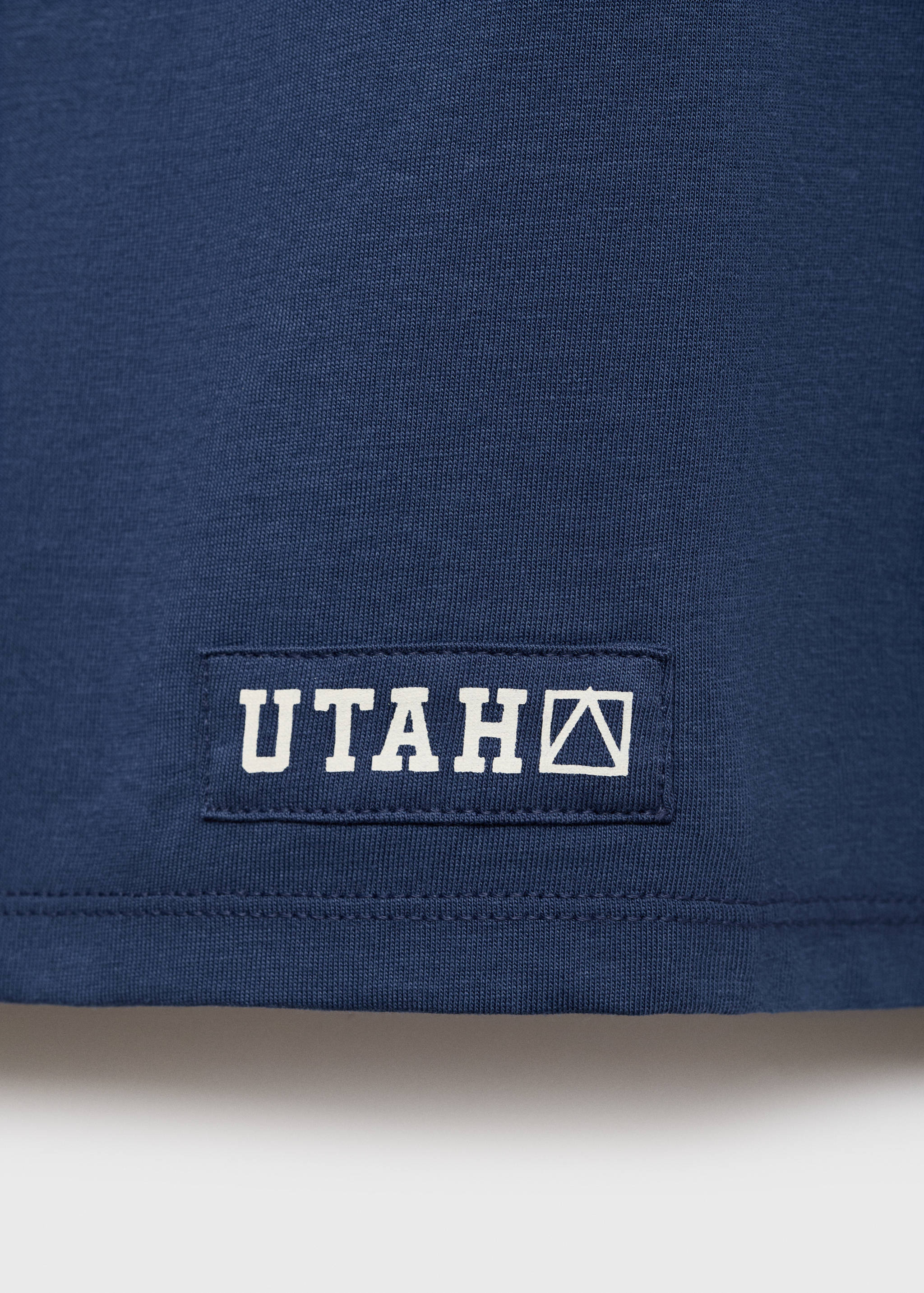 Printed cotton-blend T-shirt - Details of the article 0