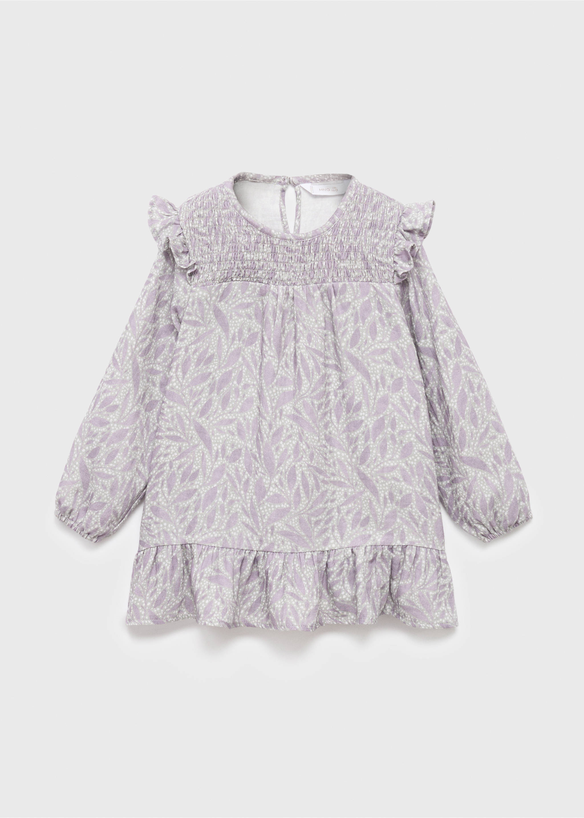 Vestido algodón estampado - Artículo sin modelo, Morado claro/pastel. Ref: 17025164-00.