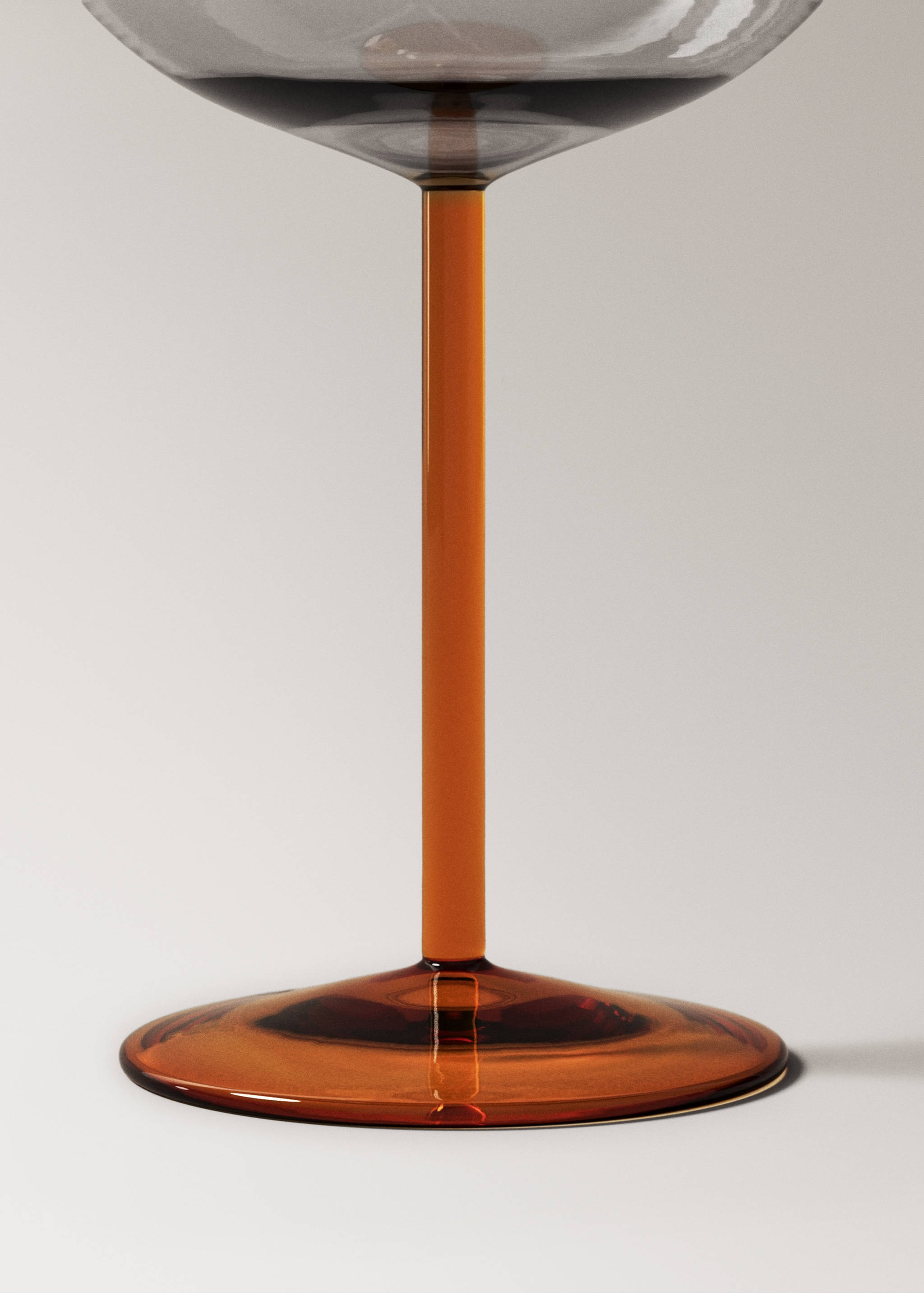 Dwukolorowy kieliszek do szampana ze szkła borokrzemianowego - Szczegóły artykułu 2