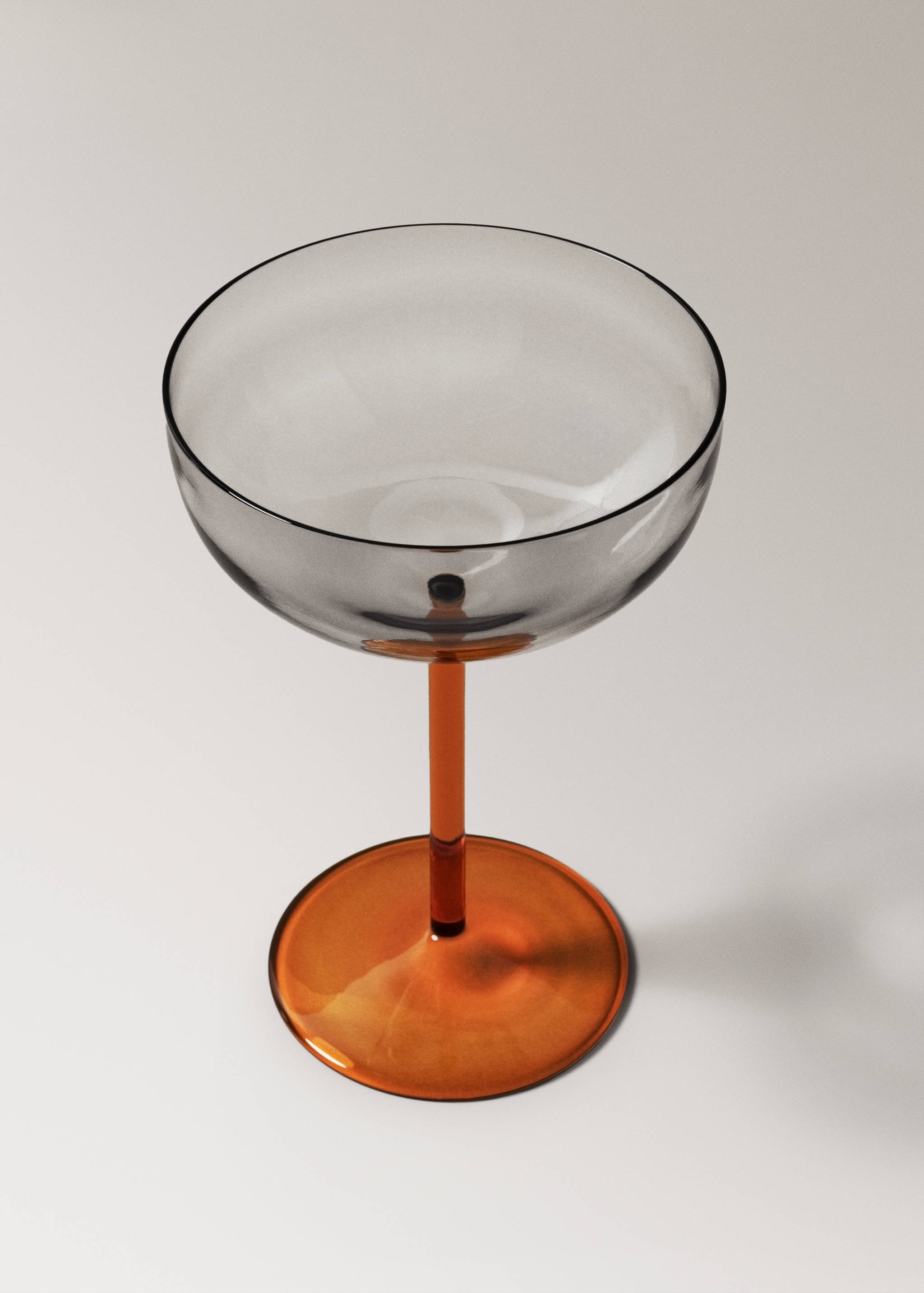 Dwukolorowy kieliszek do szampana ze szkła borokrzemianowego - Szczegóły artykułu 3