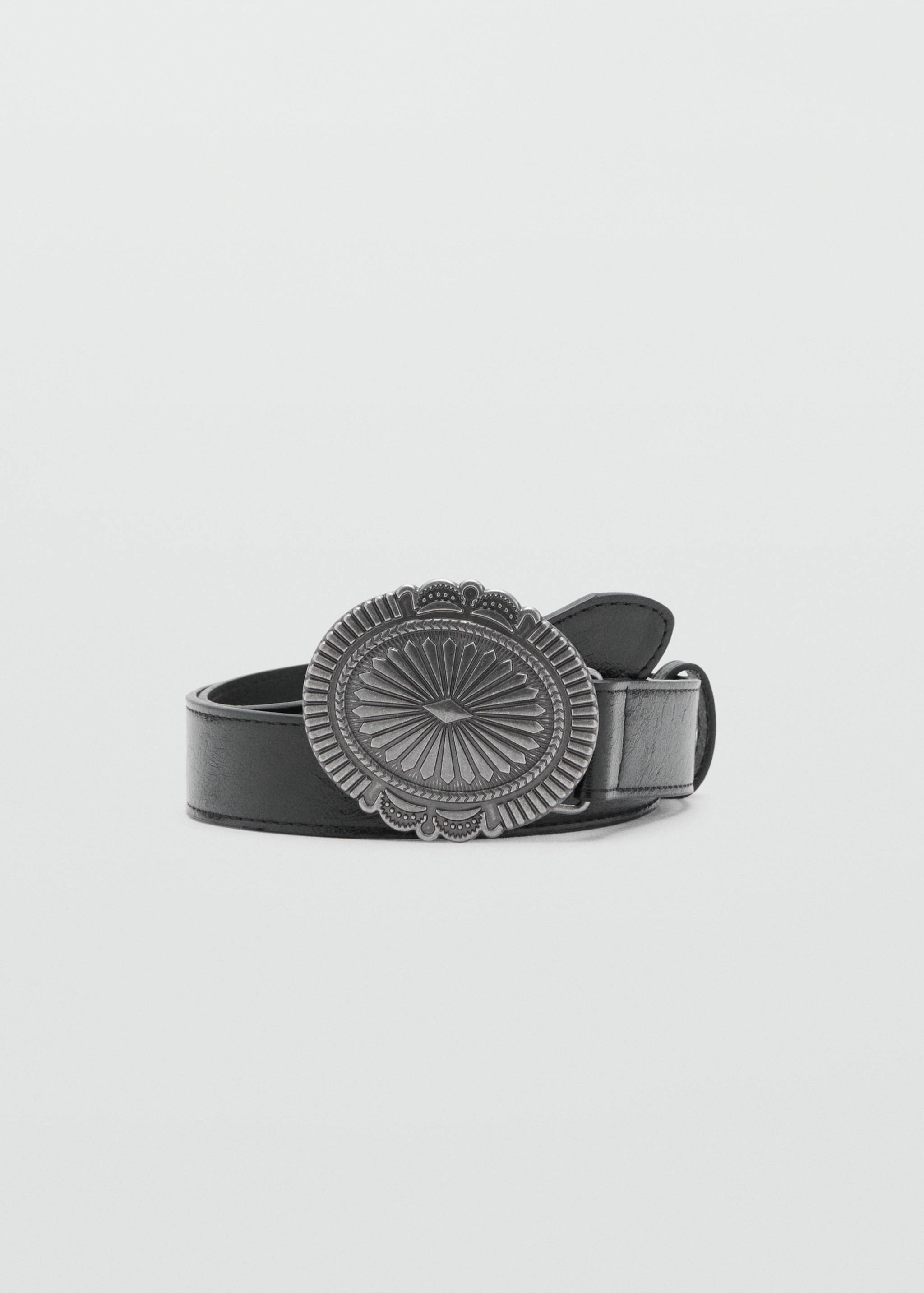 Engraved buckle belt - Article without model