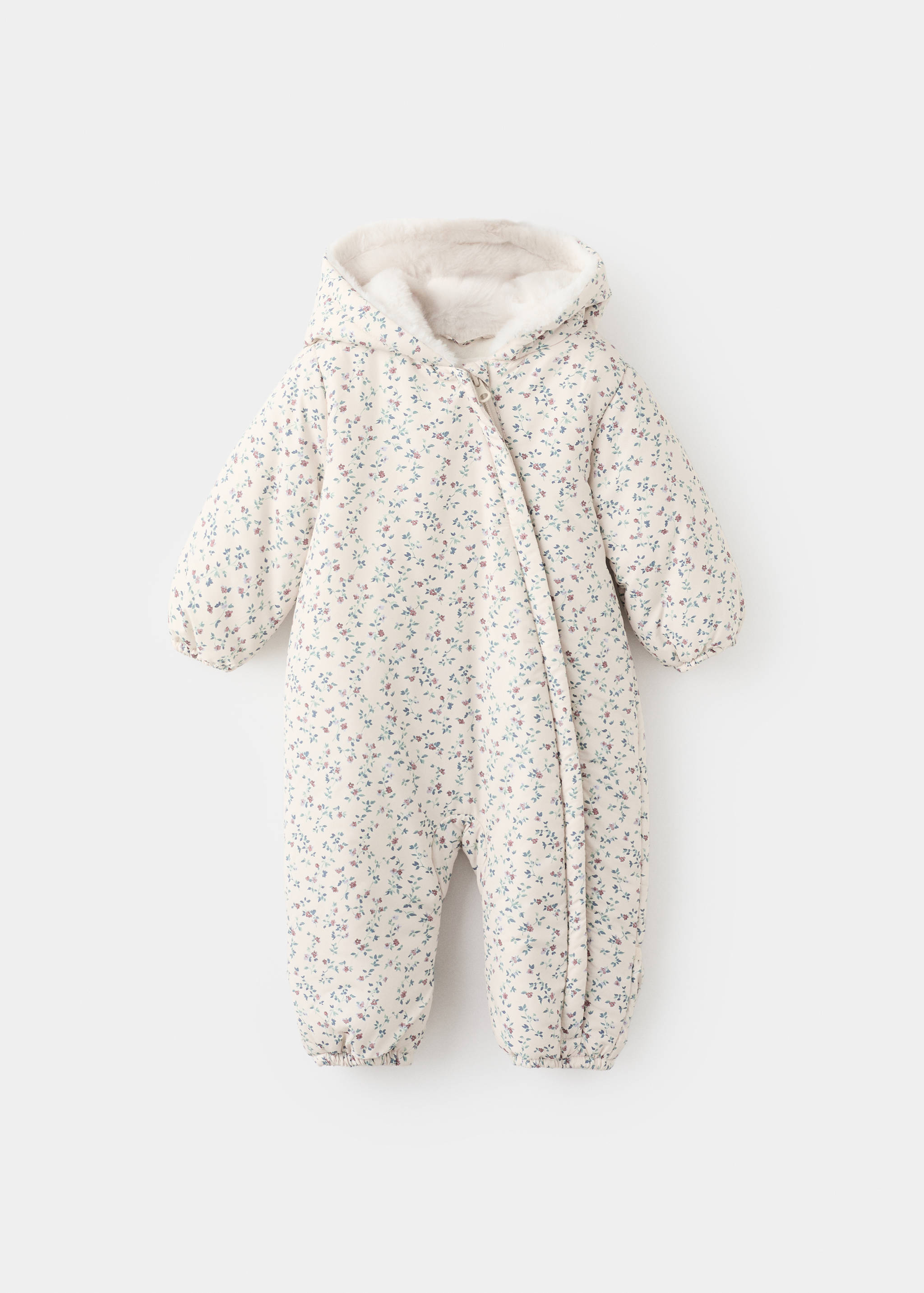 Virágmintás steppelt dzseki - Termék modell nélkül