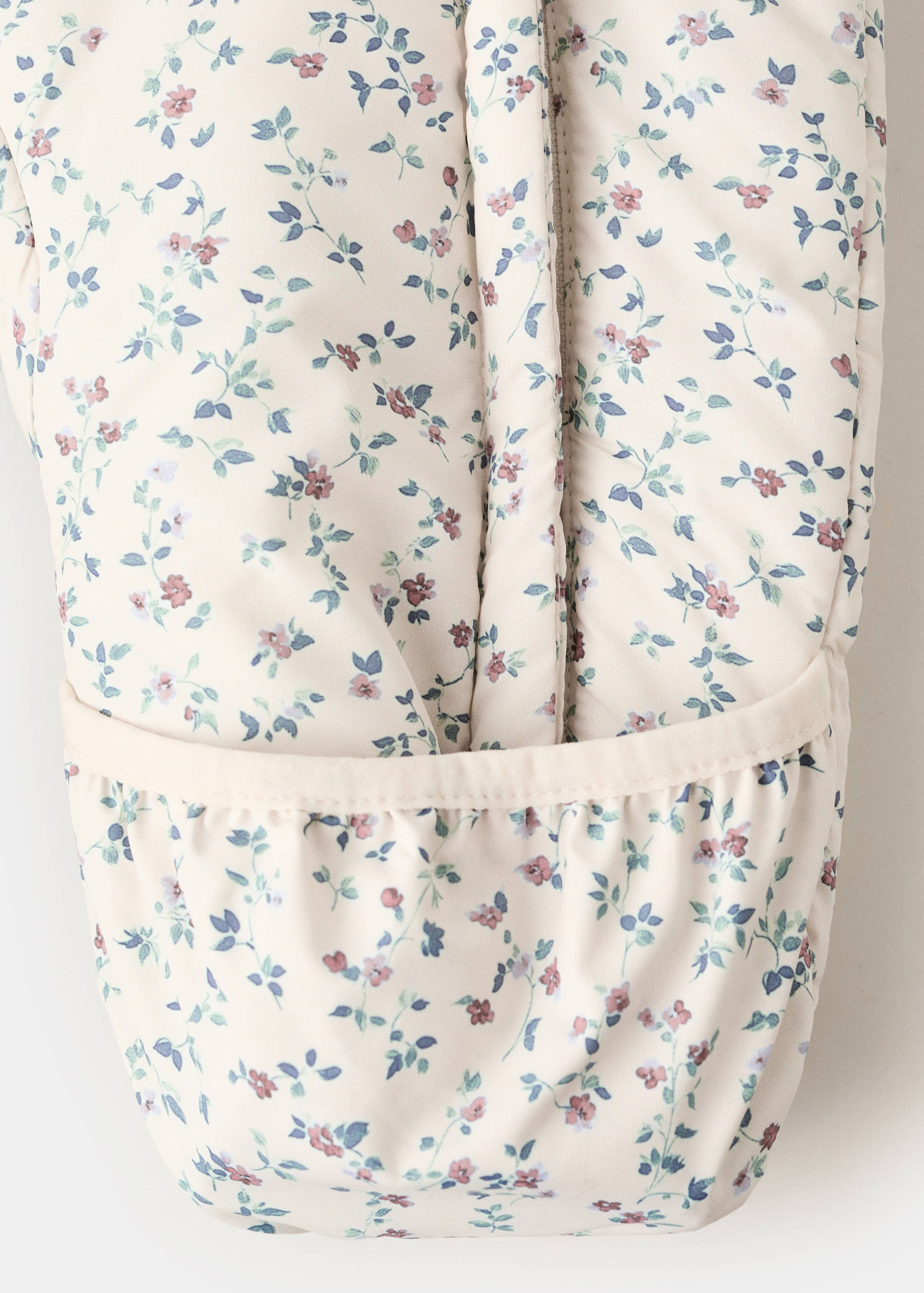 Virágmintás steppelt dzseki - A termék adatai 0