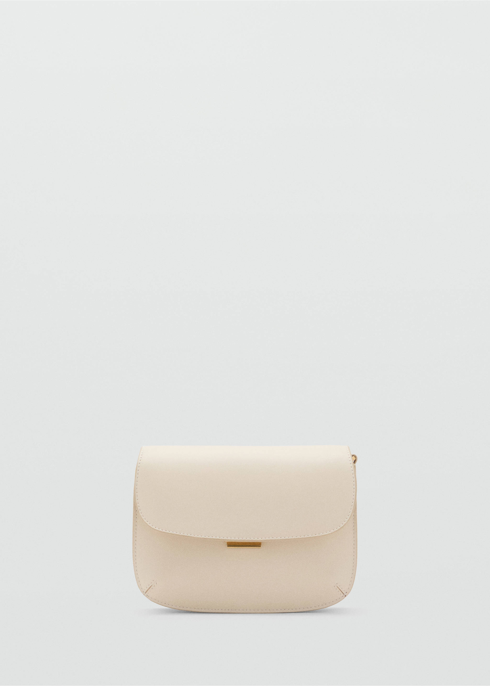 Sac bandoulière rabat - Article sans modèle, Blanc cassé. Ref: 17025798-00.