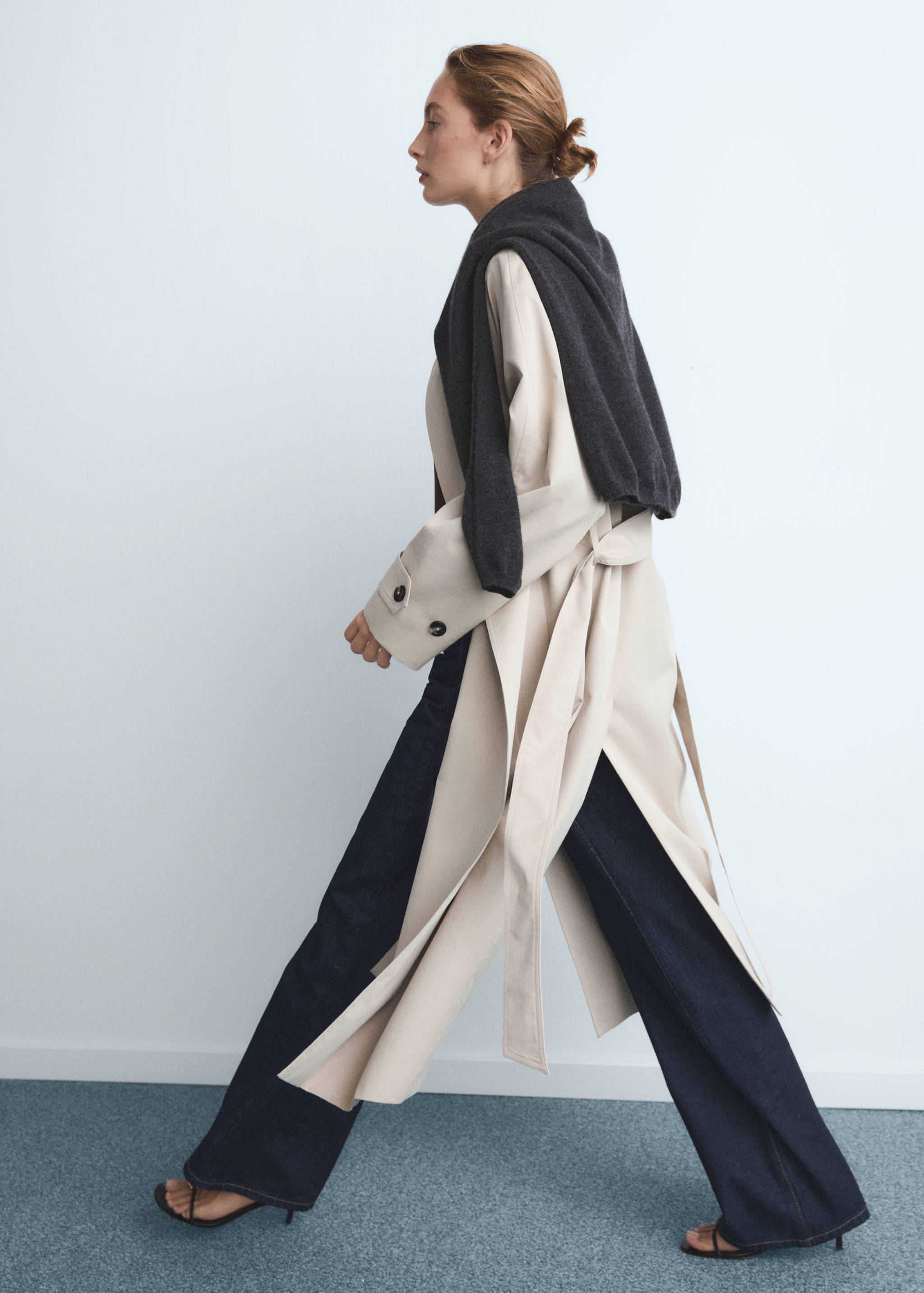 Danila high-waisted wide leg jeans - Details of the article 2