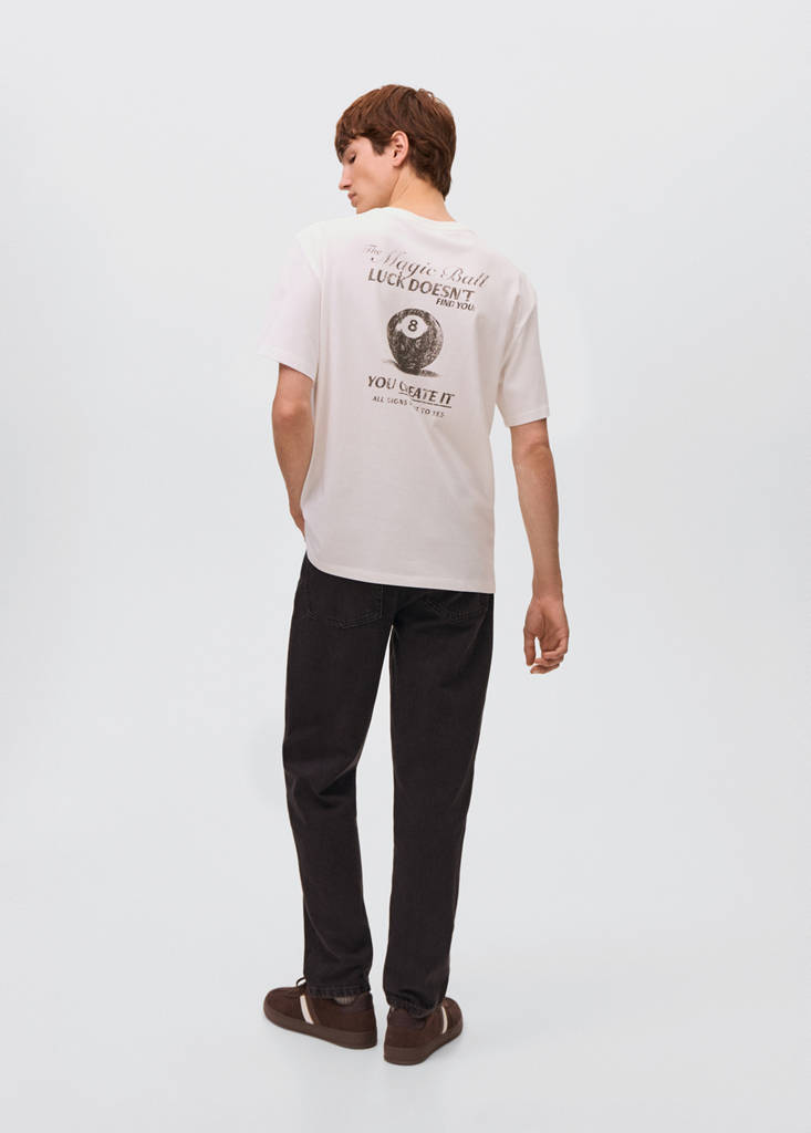 Oversized cotton t-shirt — Off White