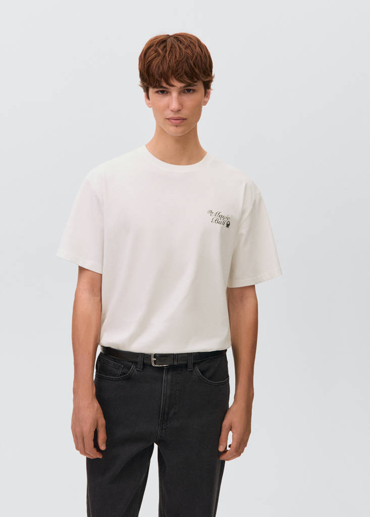 Oversized cotton t-shirt — Off White
