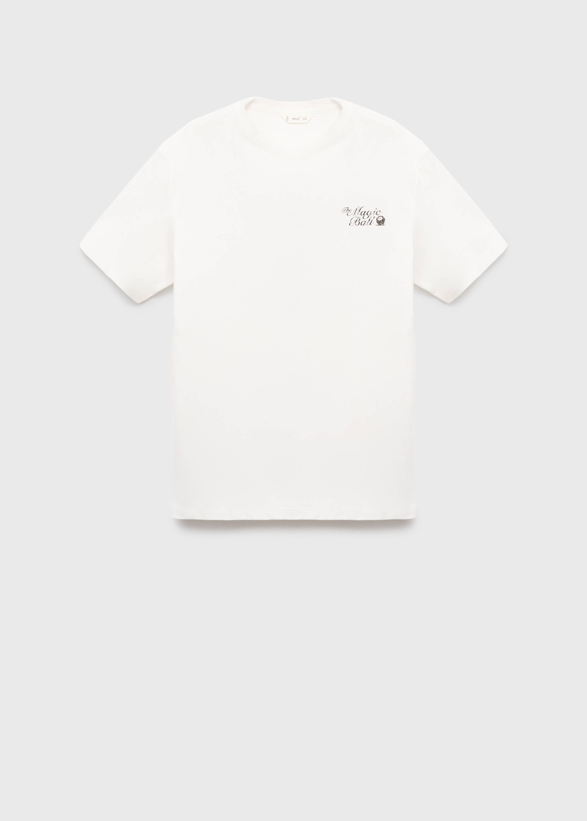 Oversized cotton t-shirt - Article without model