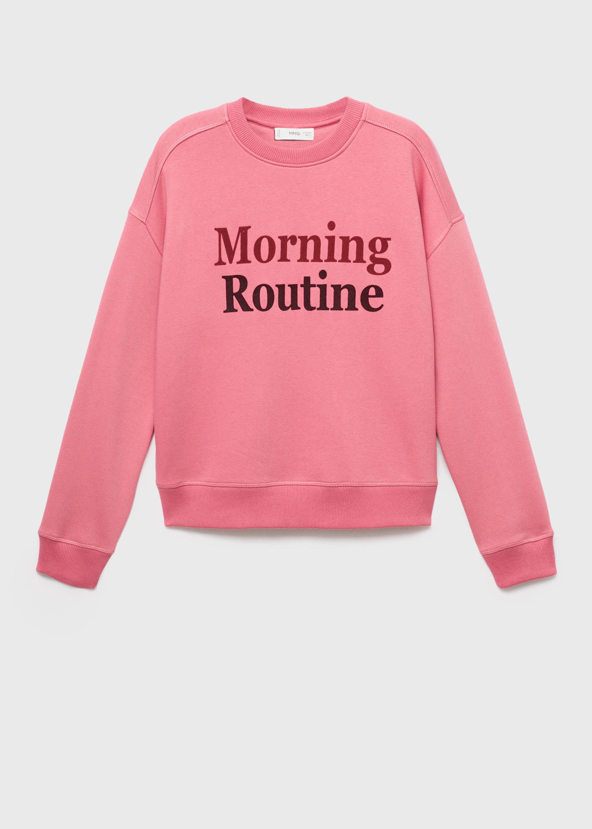 Printed cotton sweatshirt - Article without model