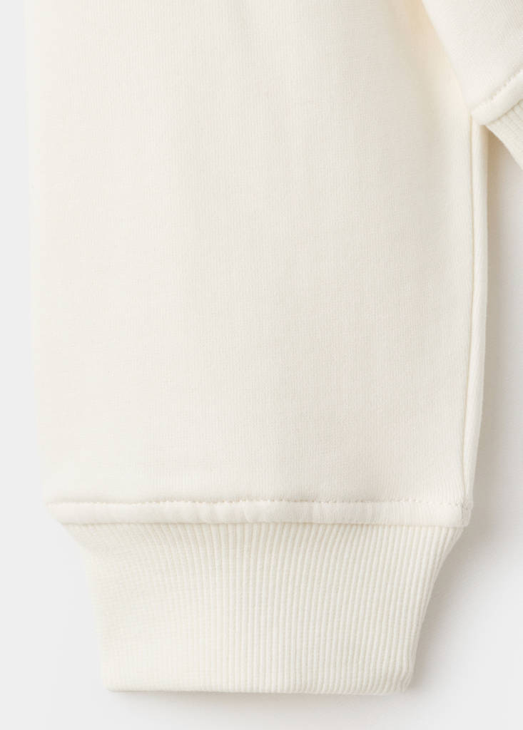 Printed cotton sweatshirt — Off White