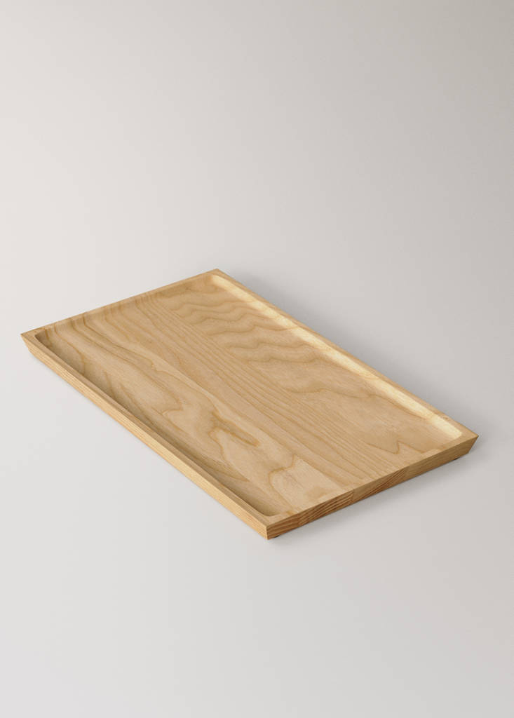 Rectangular ash wooden board — Sand