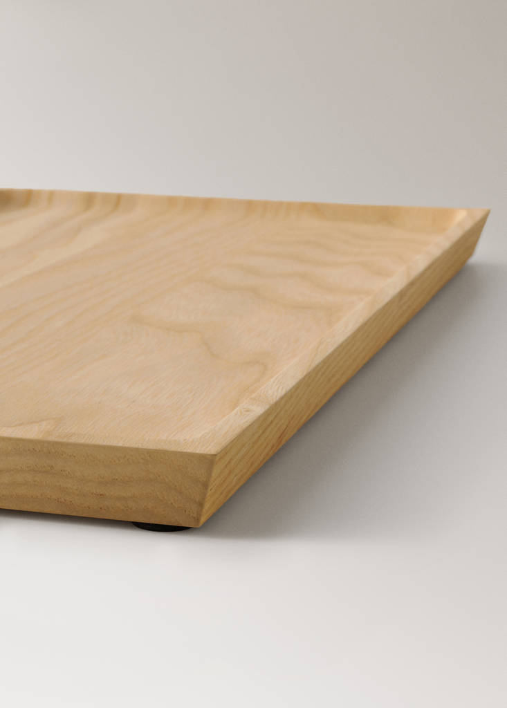 Rectangular ash wooden board — Sand