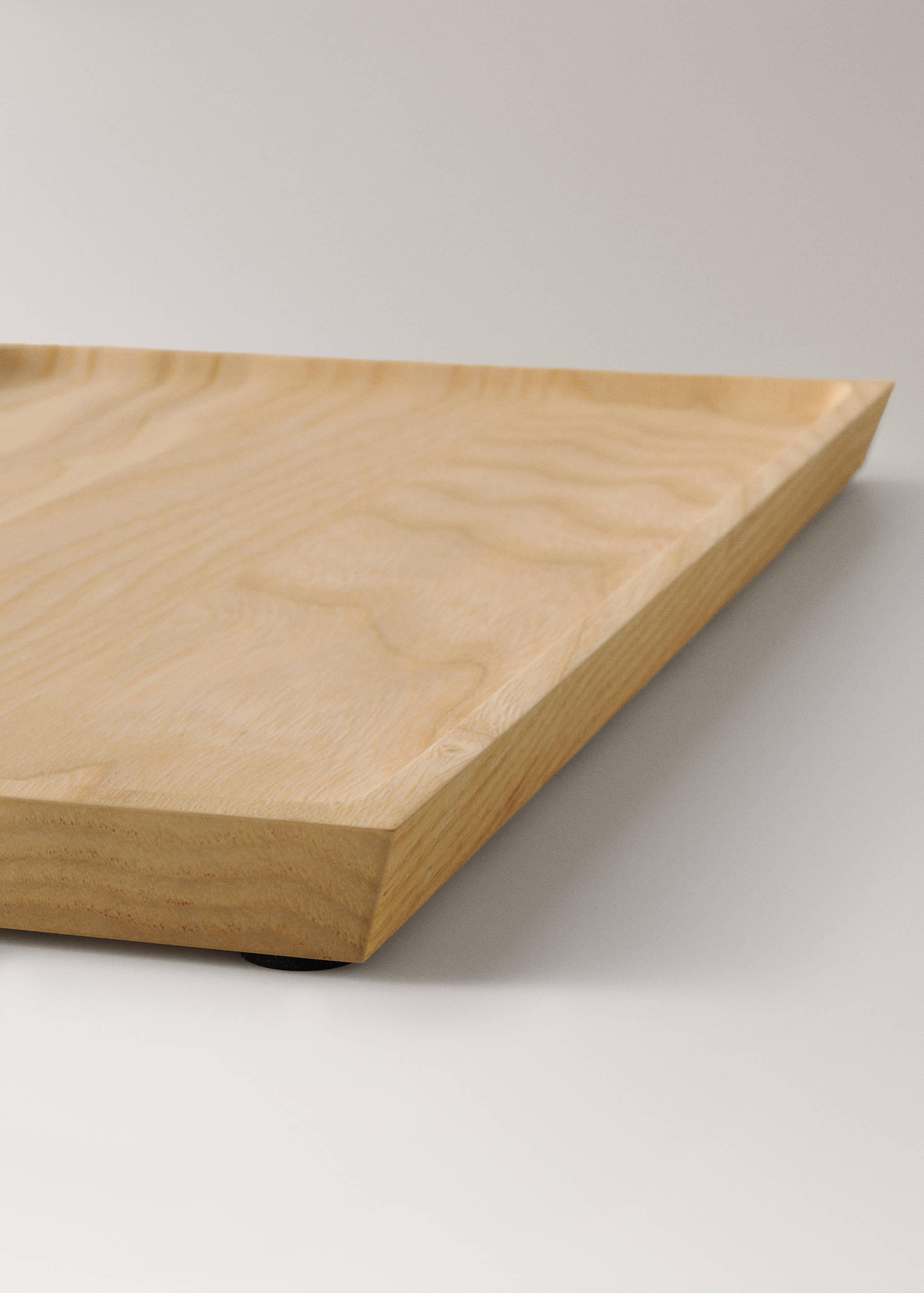 Rectangular ash wooden board - Details of the article 2