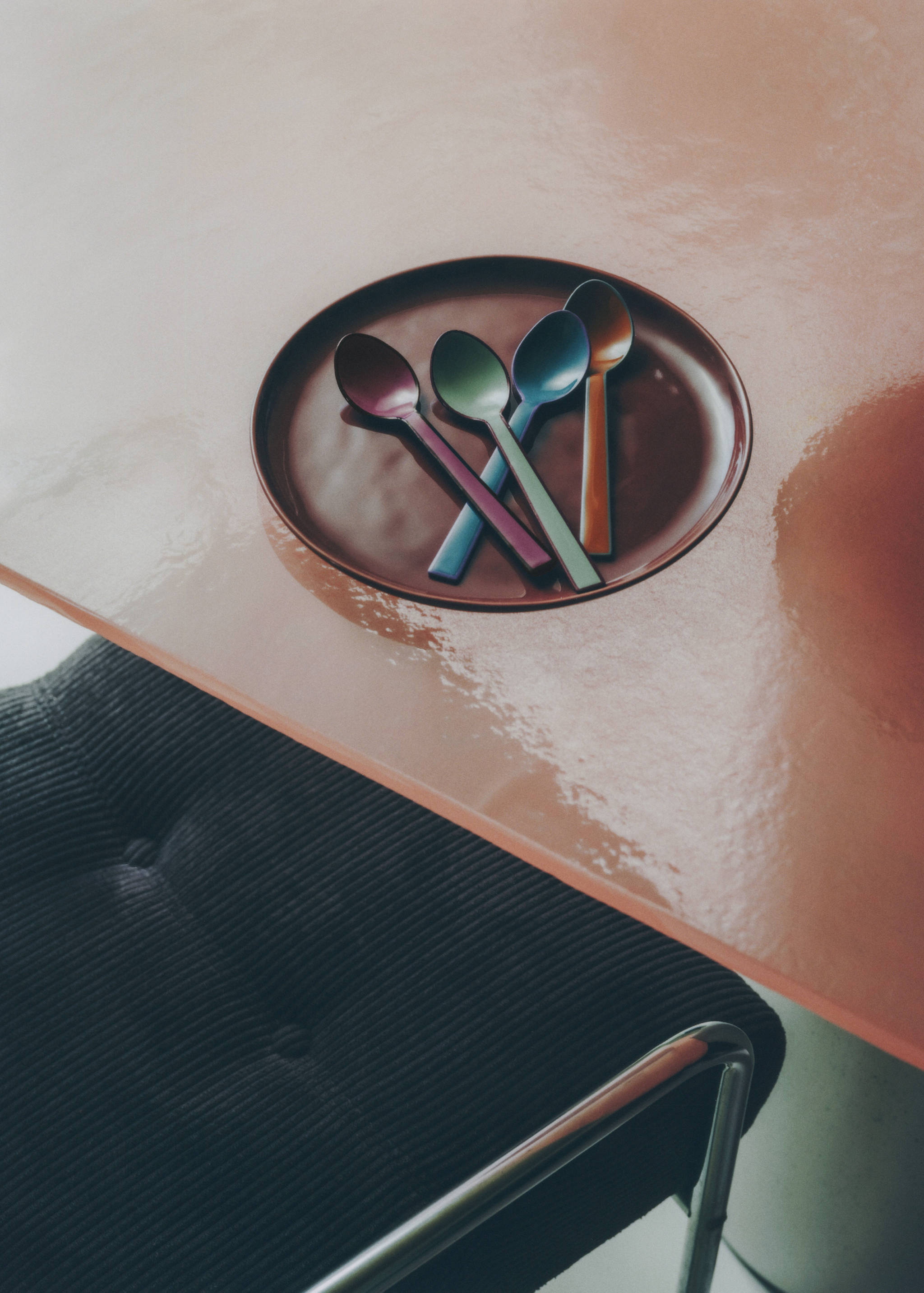 Zestaw 4 kolorowych łyżeczek deserowych - Szczegóły artykułu 6