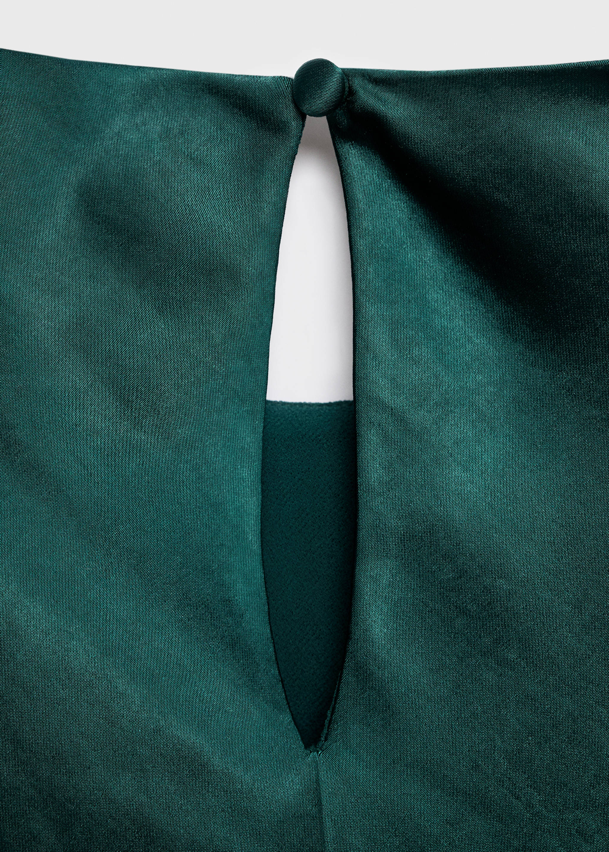 Tailliertes Satin-Kleid - Detail des Artikels 0