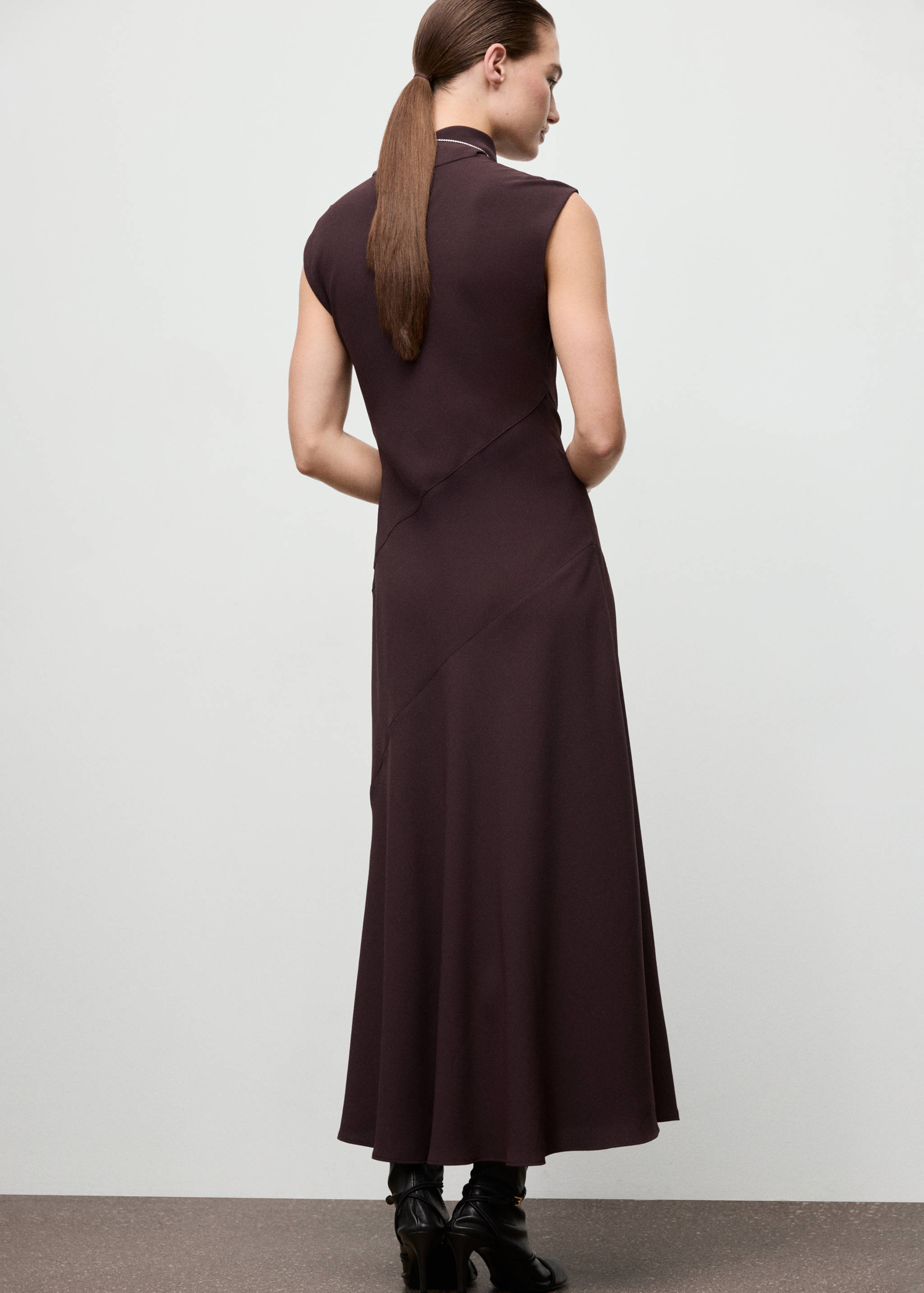 Φόρεμα εβαζέ ζιβάγκο - Πίσω όψη προϊόντος