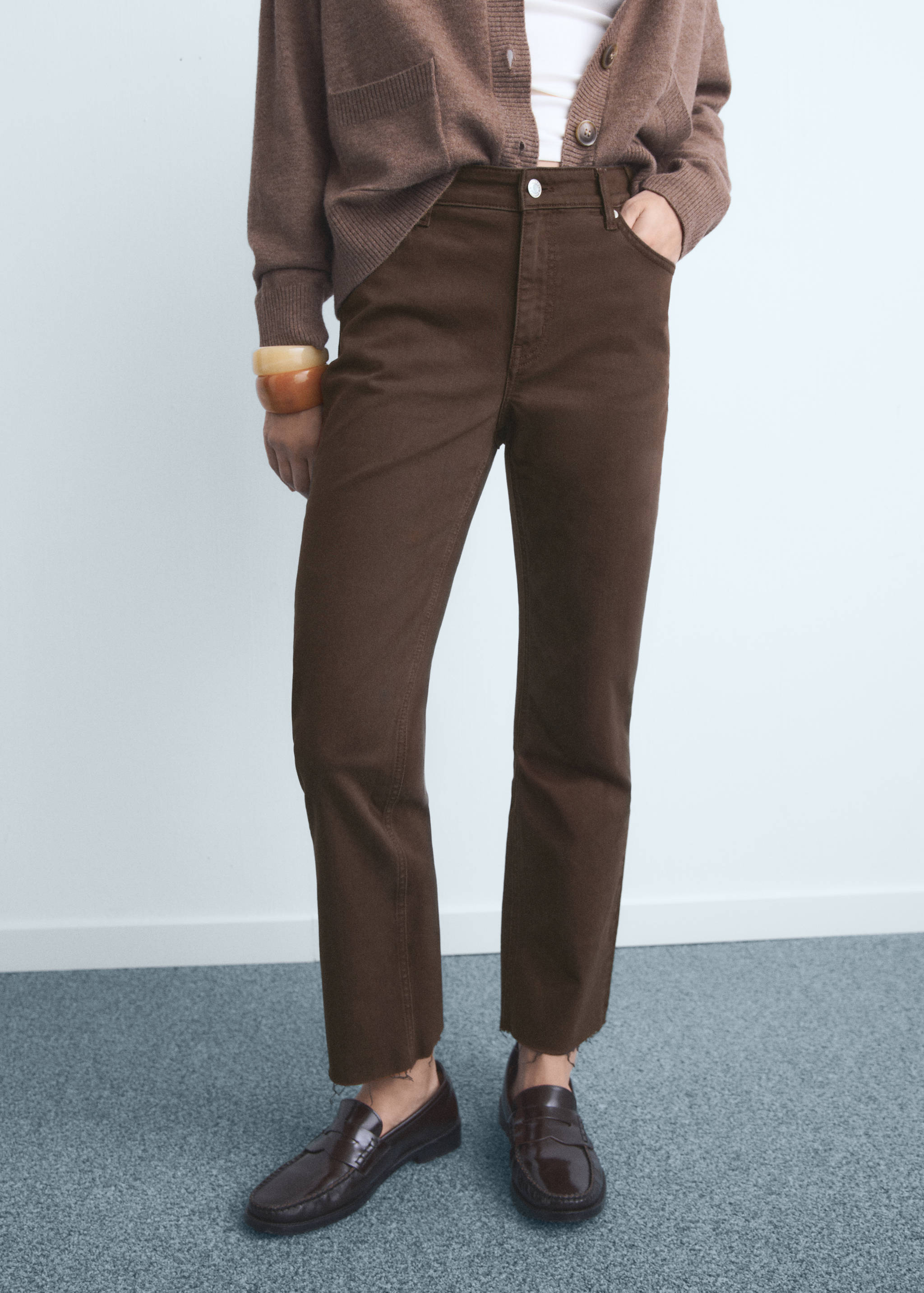 Jean Sienna flare crop - Plan moyen