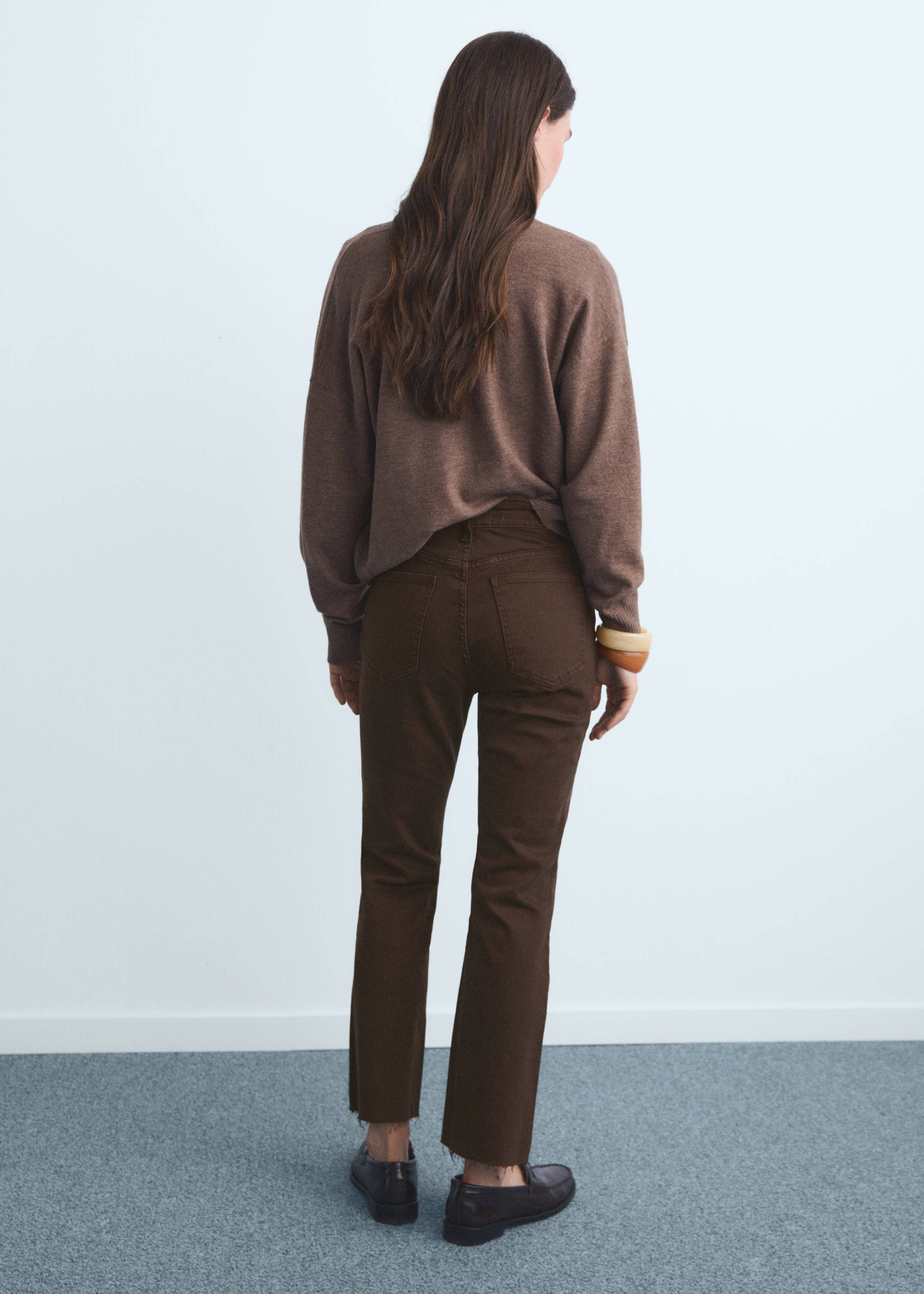 Jean Sienna flare crop - Verso de l’article