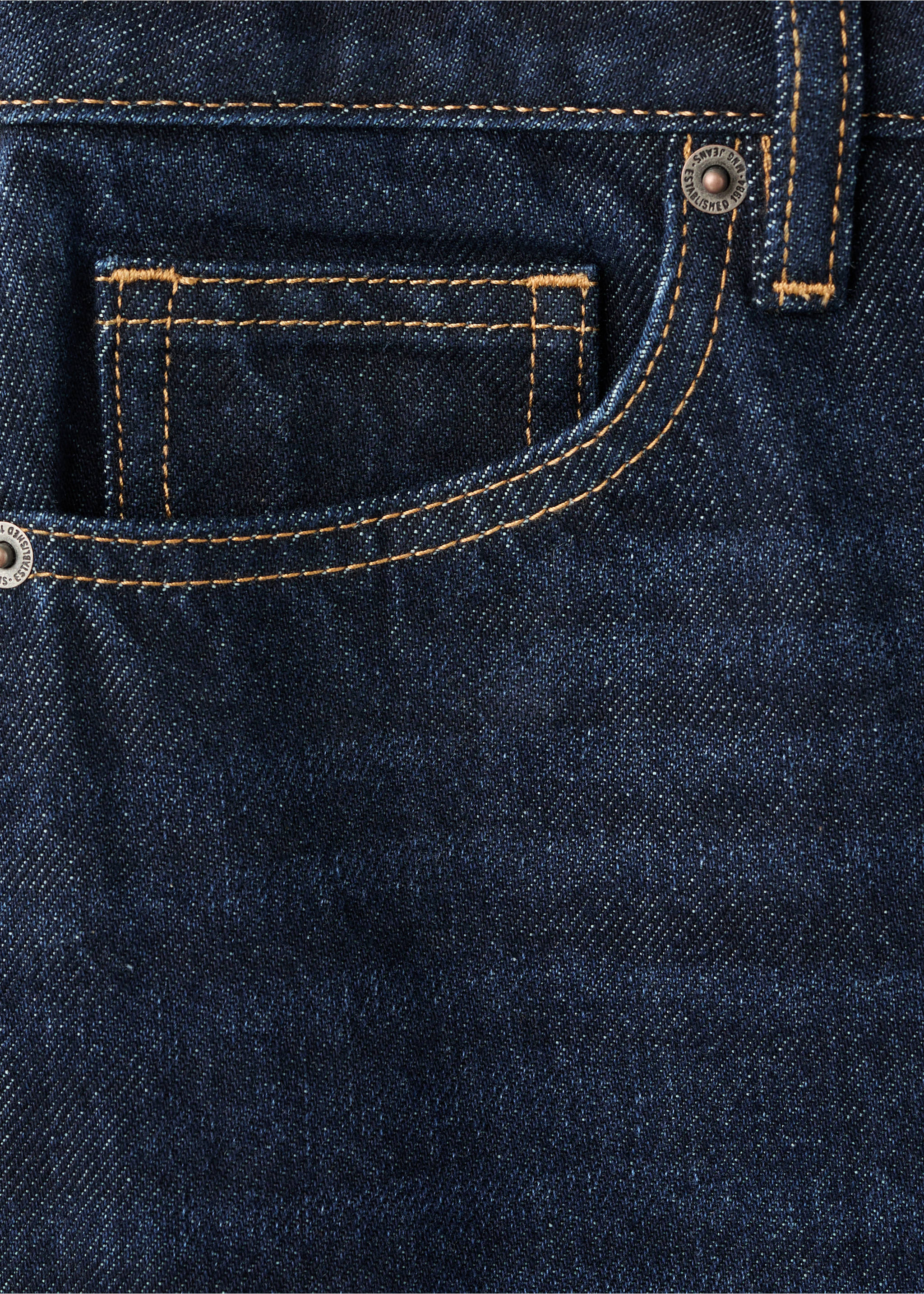 Jean Mom2000 mom taille haute - Détail de l'article 0, Bleu foncé. Ref: 17025827-00.