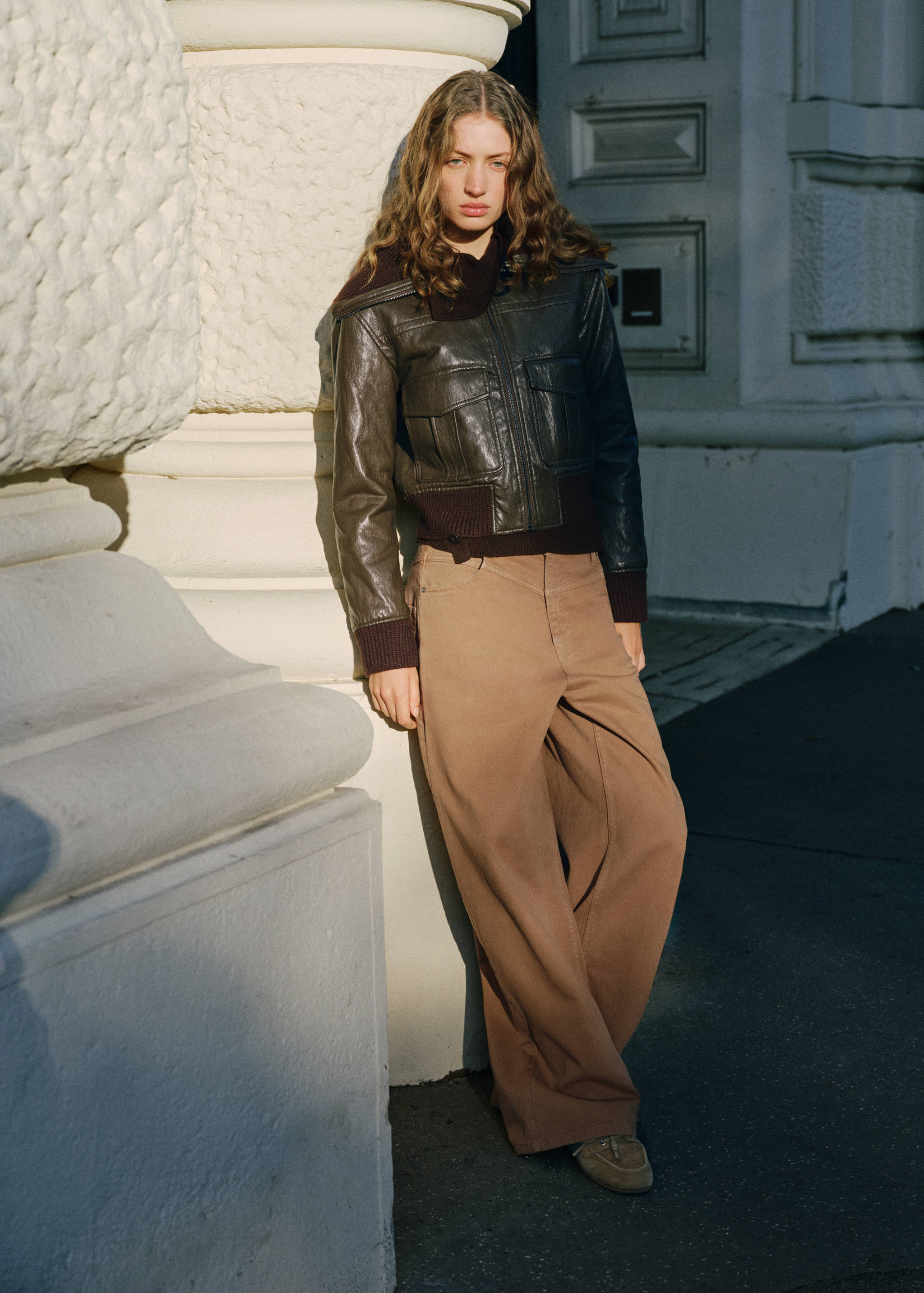 Jean wide leg loose taille normale - Plan général