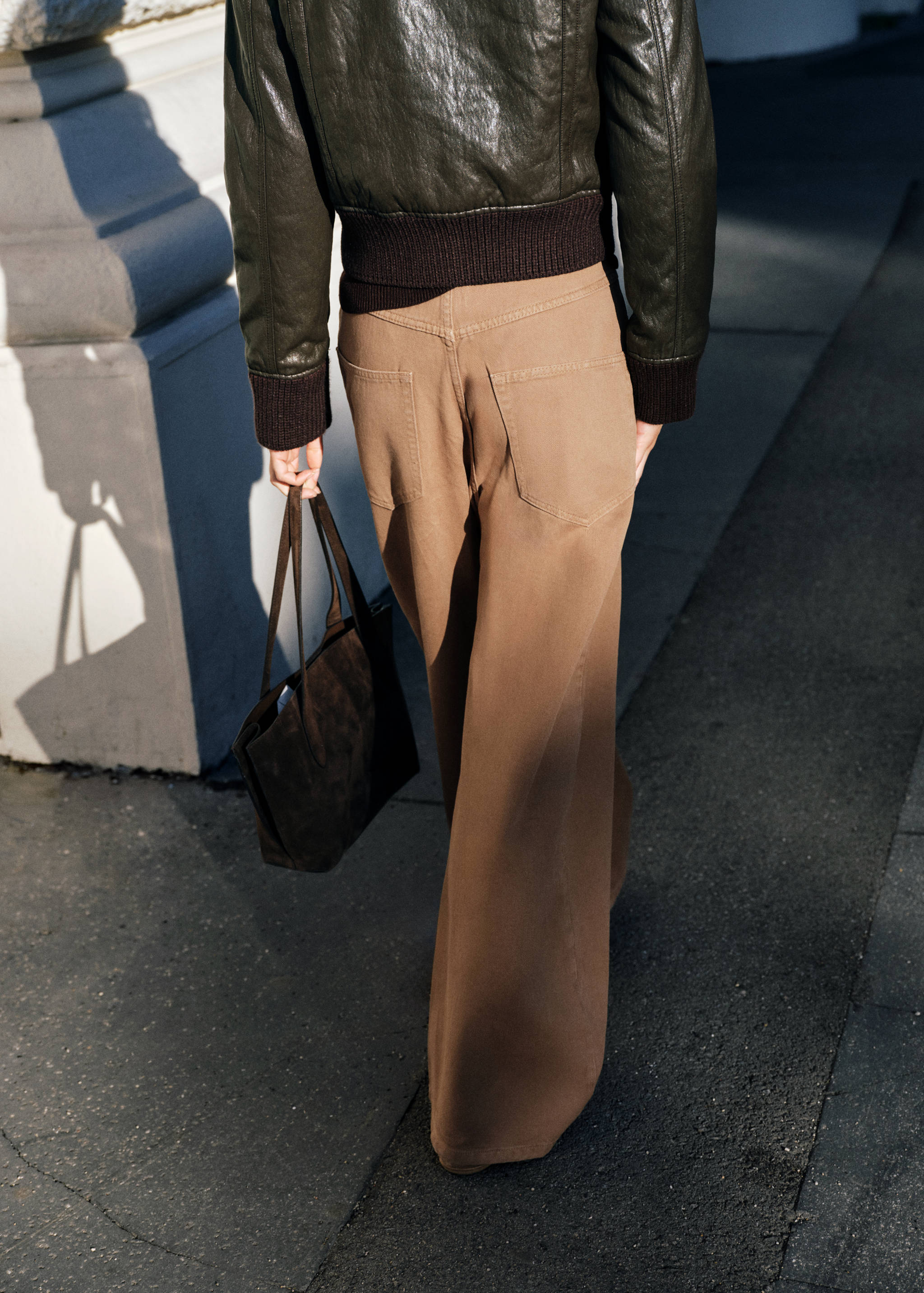 Jean wide leg loose taille normale - Verso de l’article