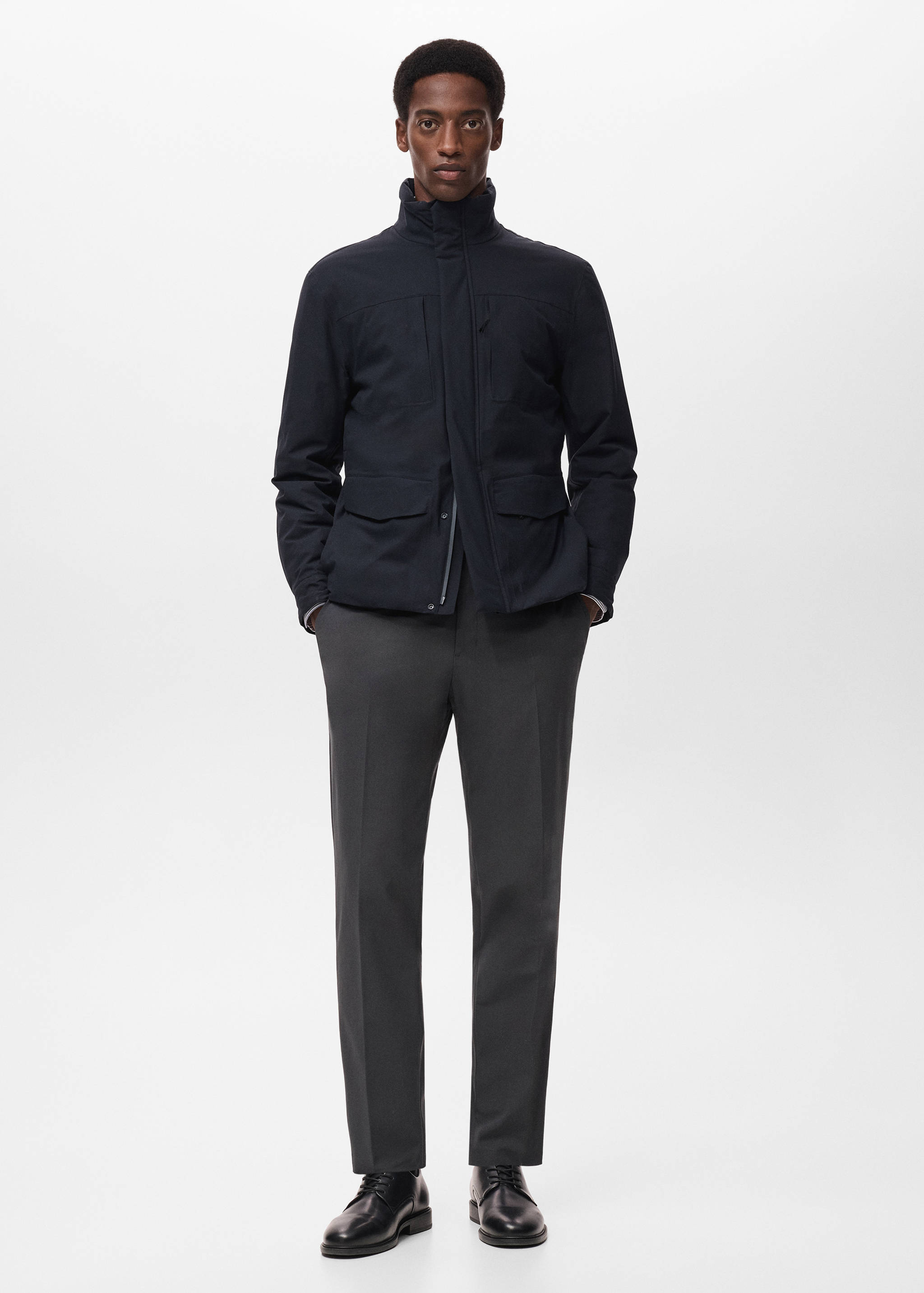 Waterproof jacket with Thermolite® padding - General plane