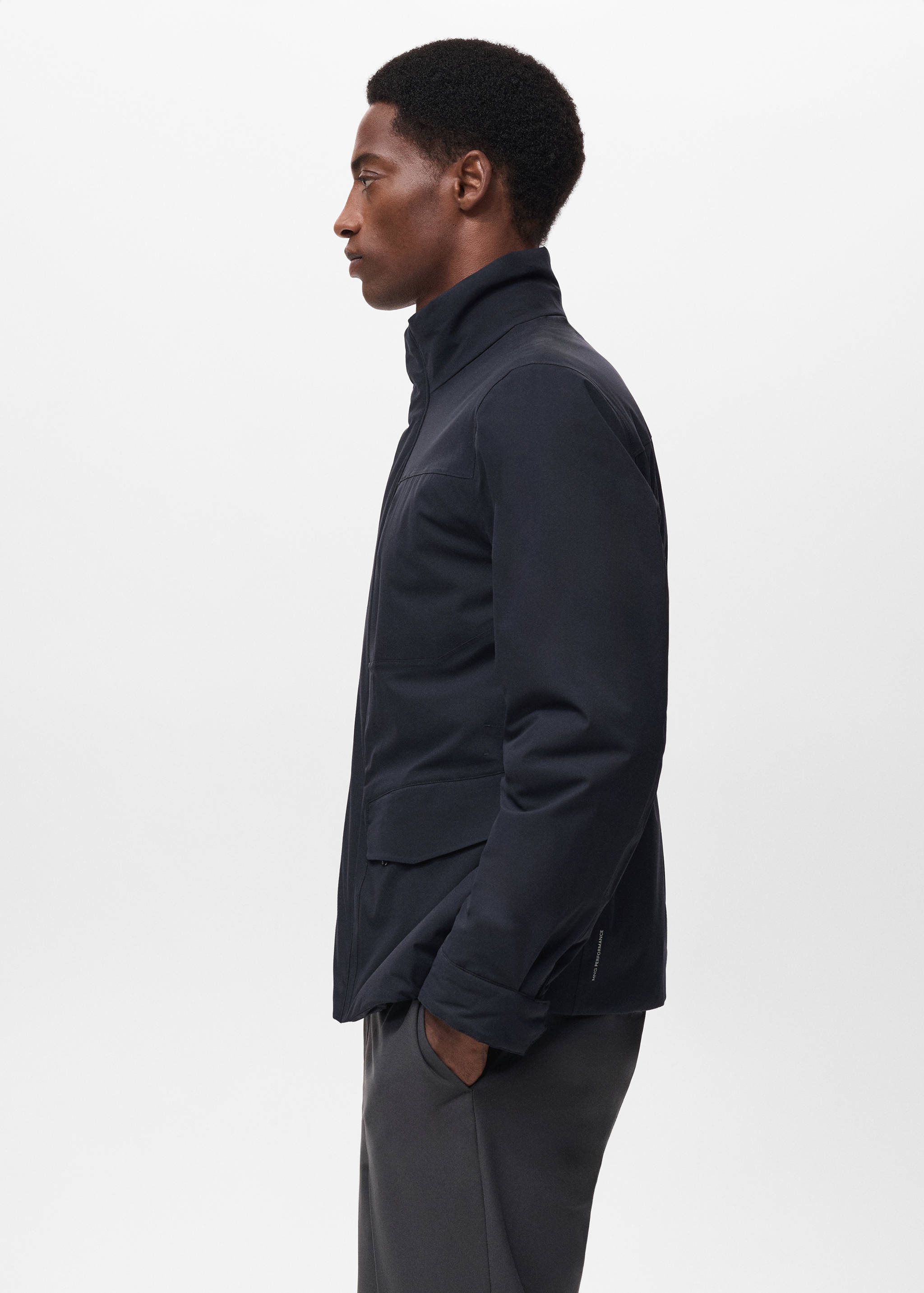 Waterproof jacket with Thermolite® padding - Details of the article 2