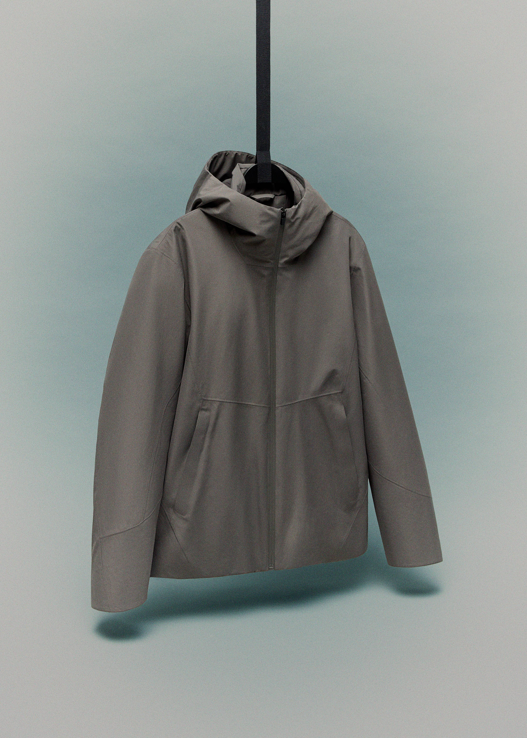 Water-repellent Thermolite® hooded jacket - Details of the article 9