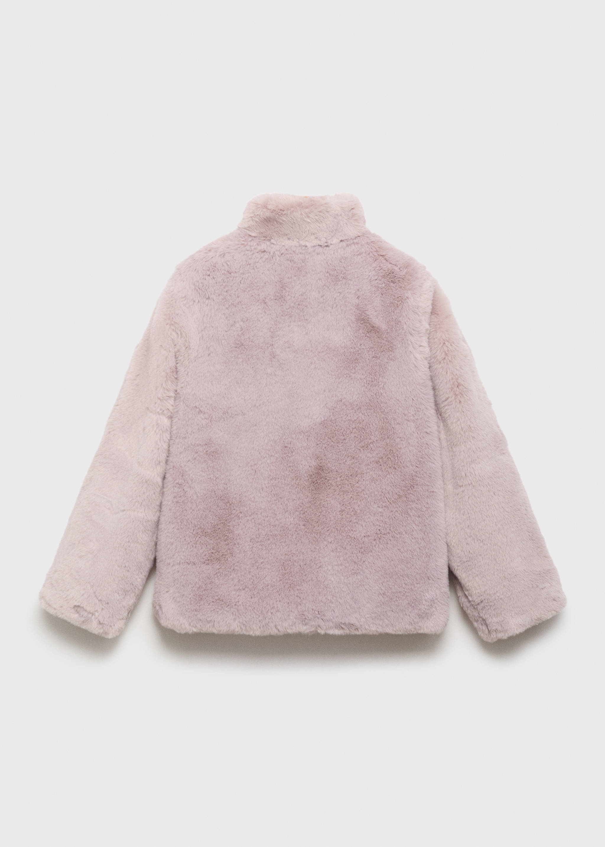 Manteau fausse fourrure - Verso de l’article