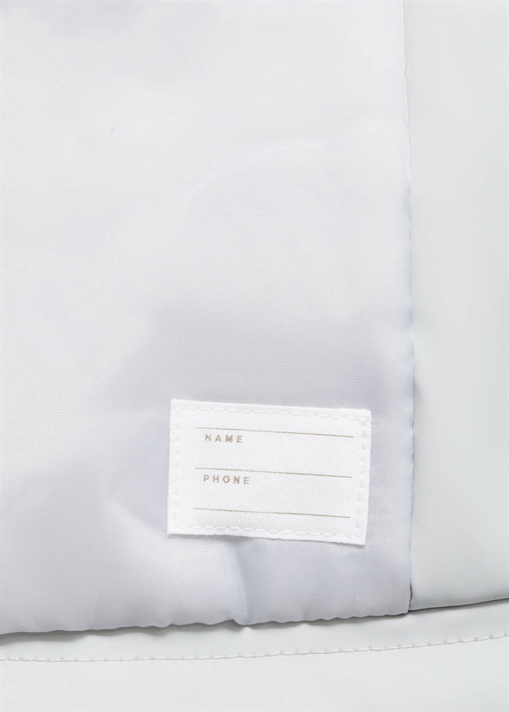 Hooded water-repellent coat — Sky Blue