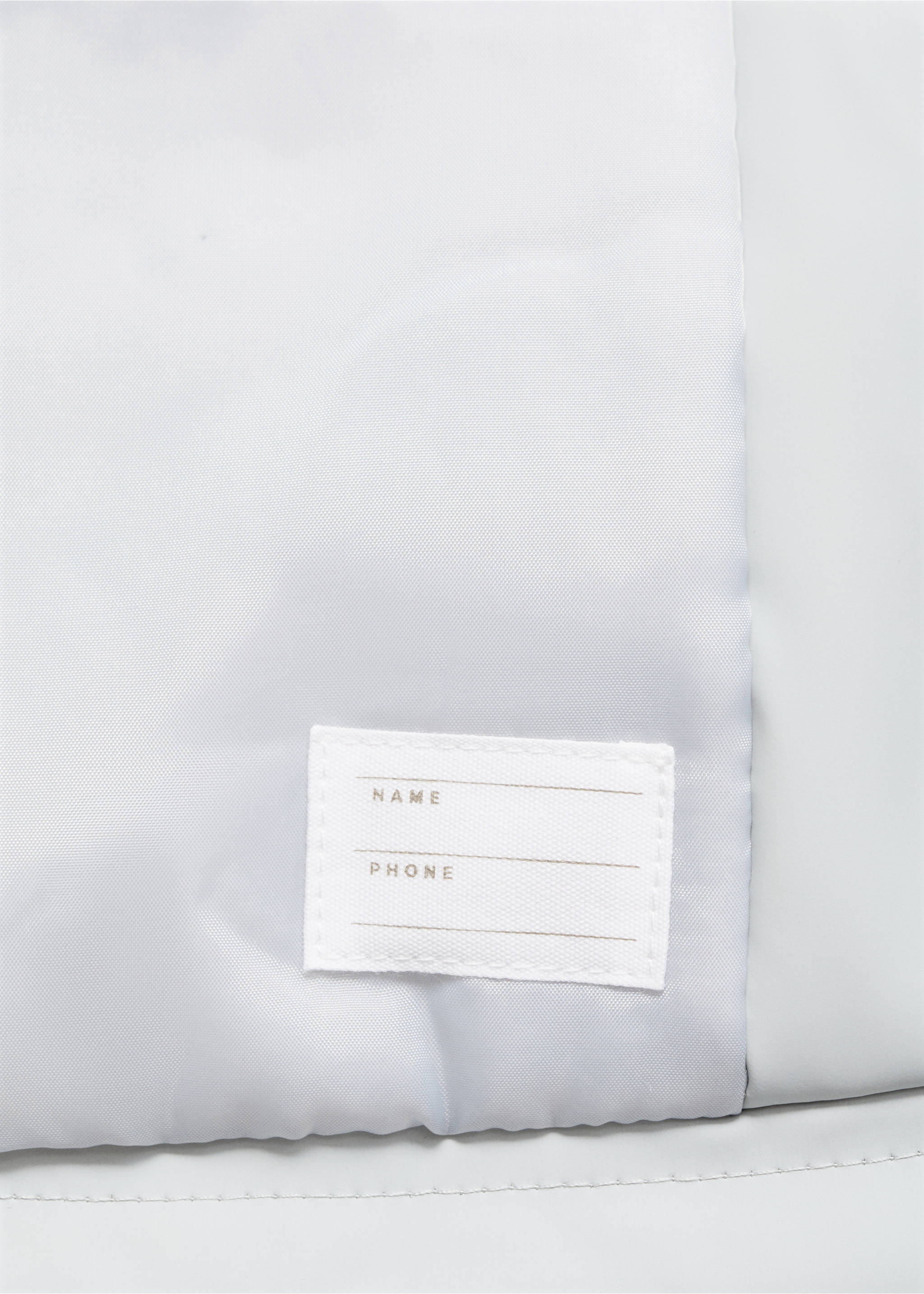 후드 발수 코트 - 상품 내역: 8, 스카이 블루. Ref: 17025974-00.