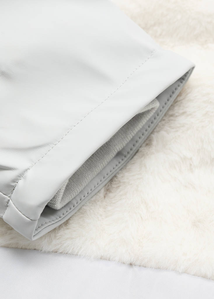 Hooded water-repellent coat — Sky Blue