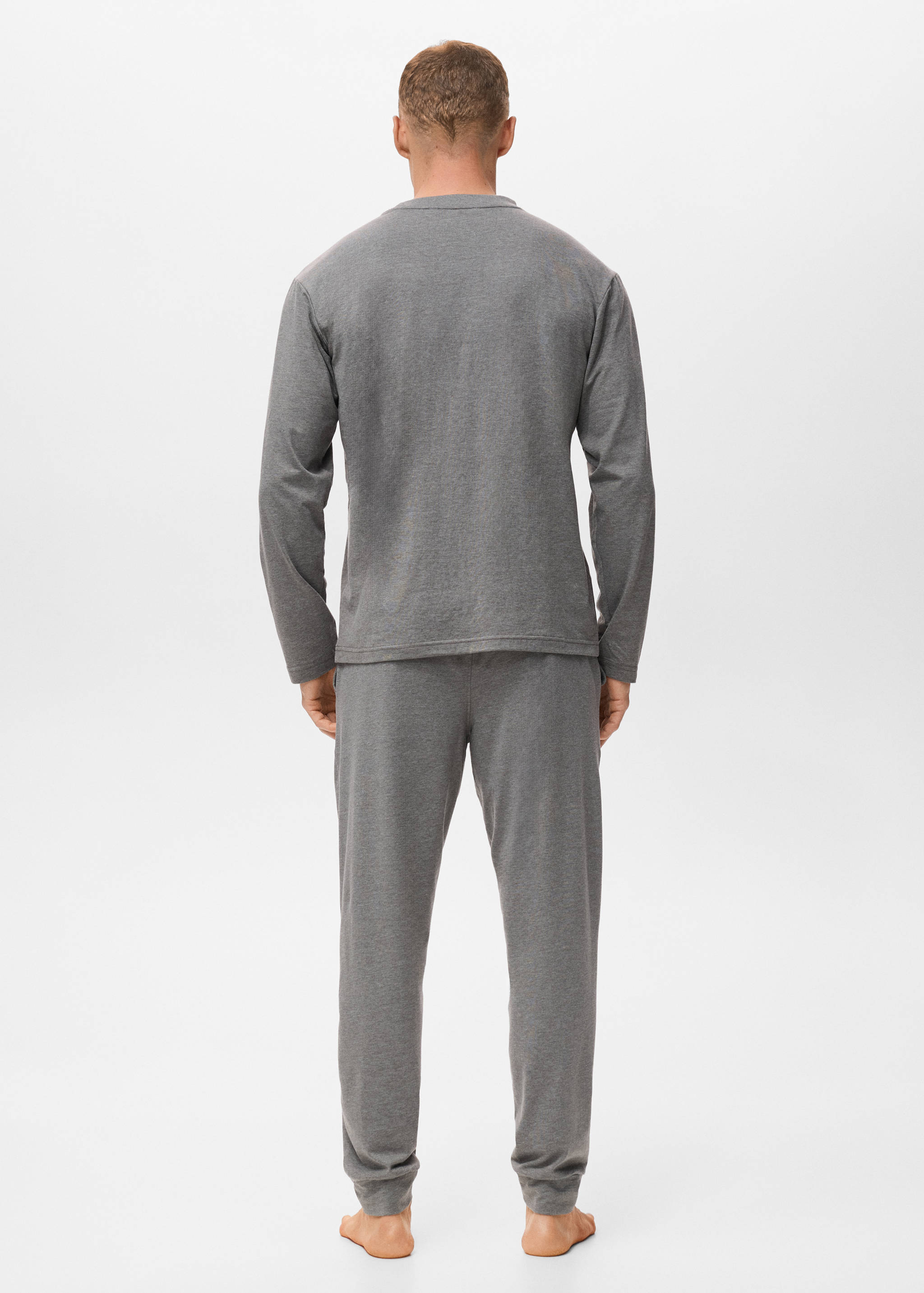 Long cotton pyjama pack - Reverse of the article