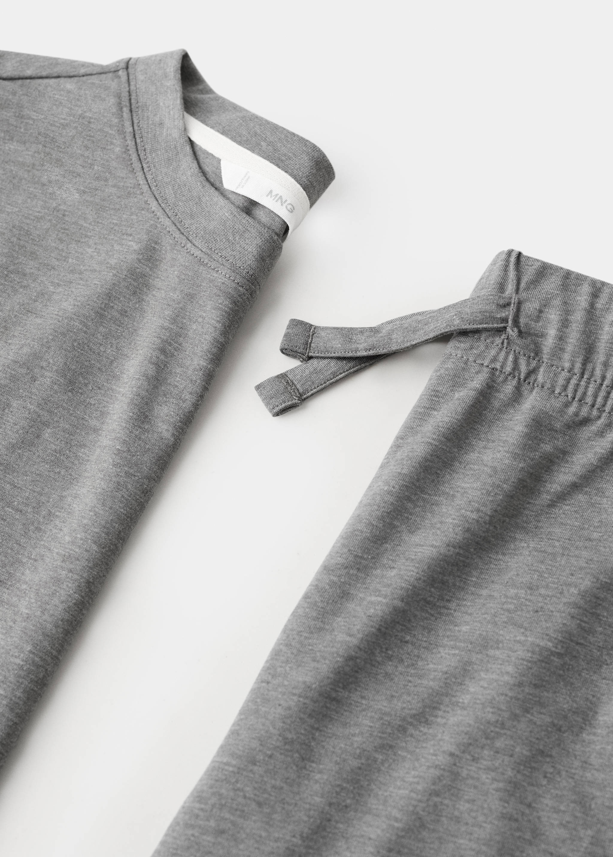 Long cotton pyjama pack - Details of the article 8