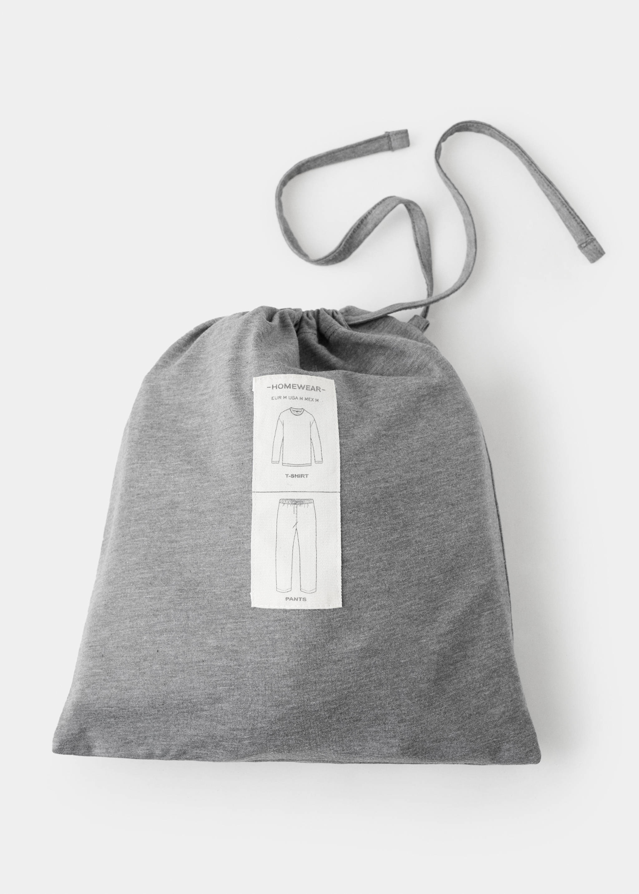 Long cotton pyjama pack - Details of the article 0