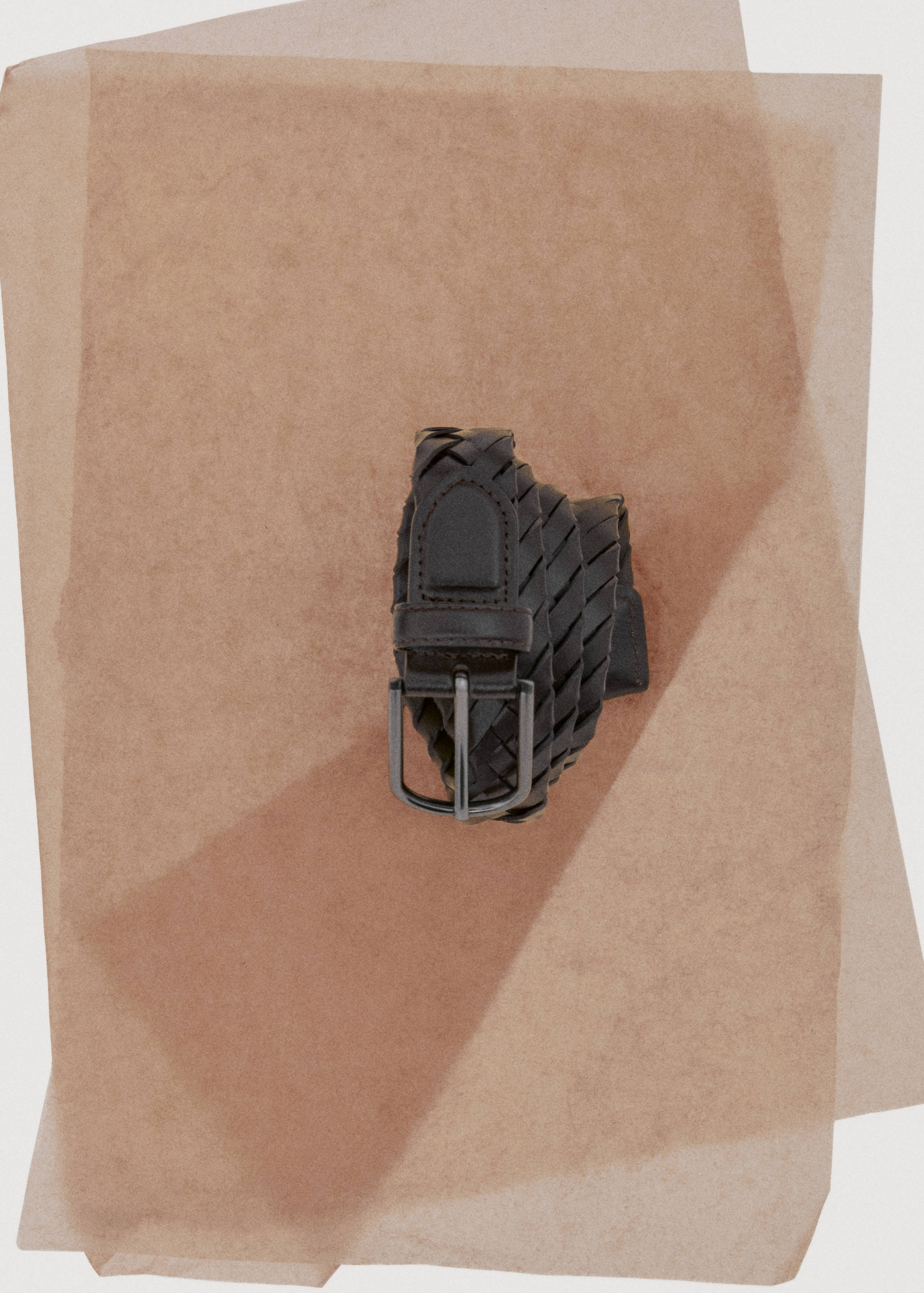 Braided leather belt - Details of the article 9