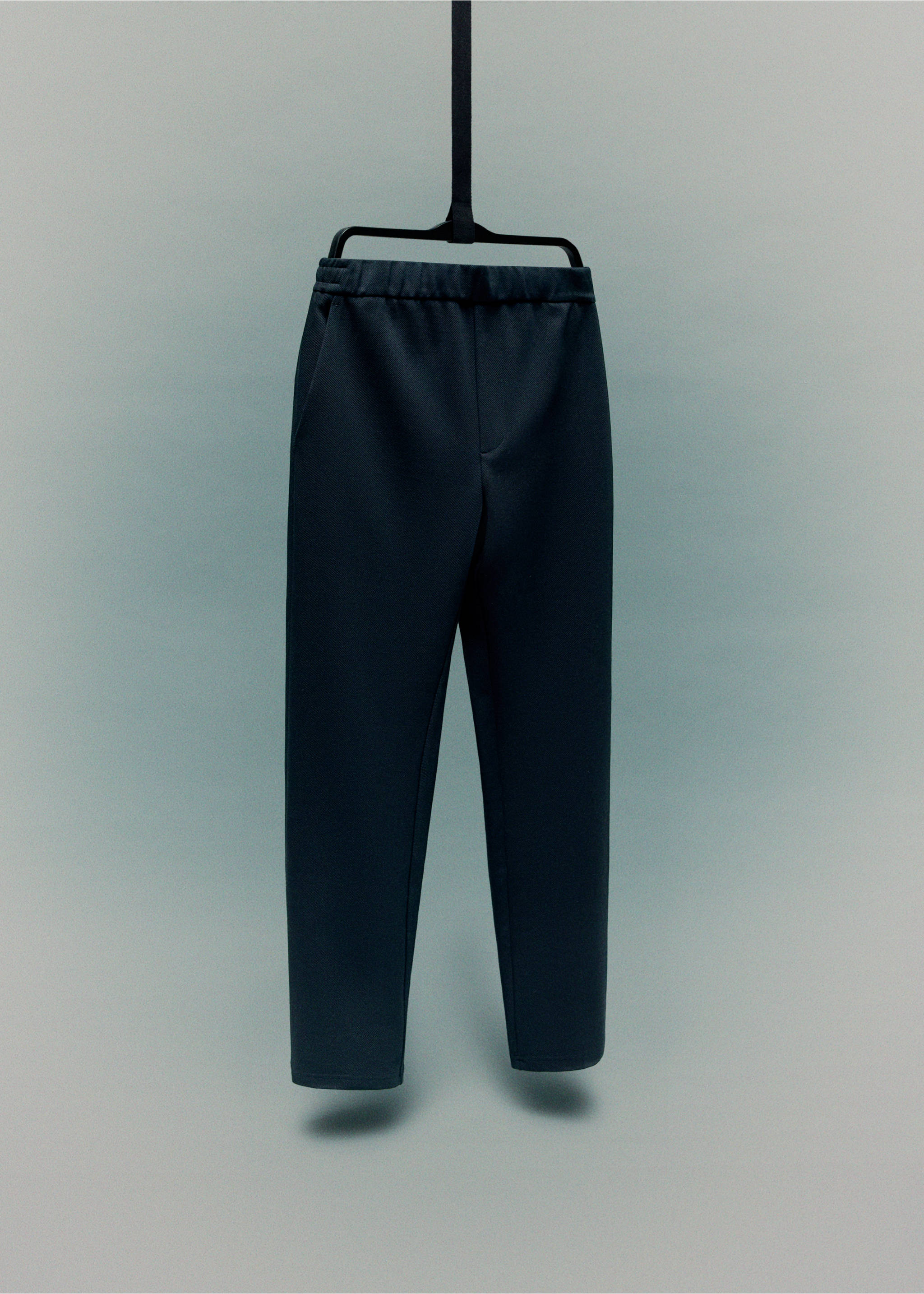 Pantalón jogger técnico estructura - Detalle del artículo 9, Azul marino. Ref: 17025977-00.