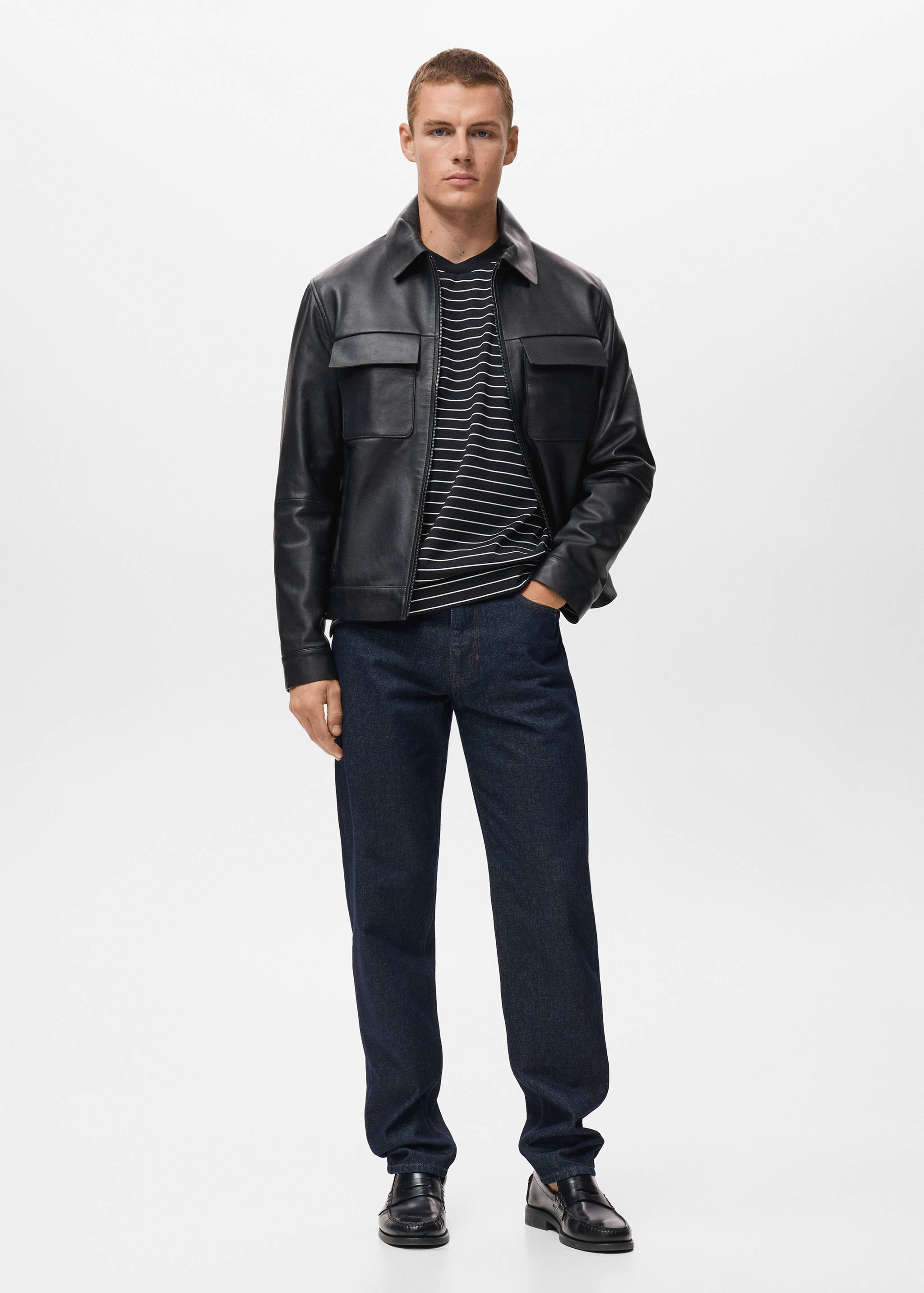 Striped long sleeves t-shirt - General plane