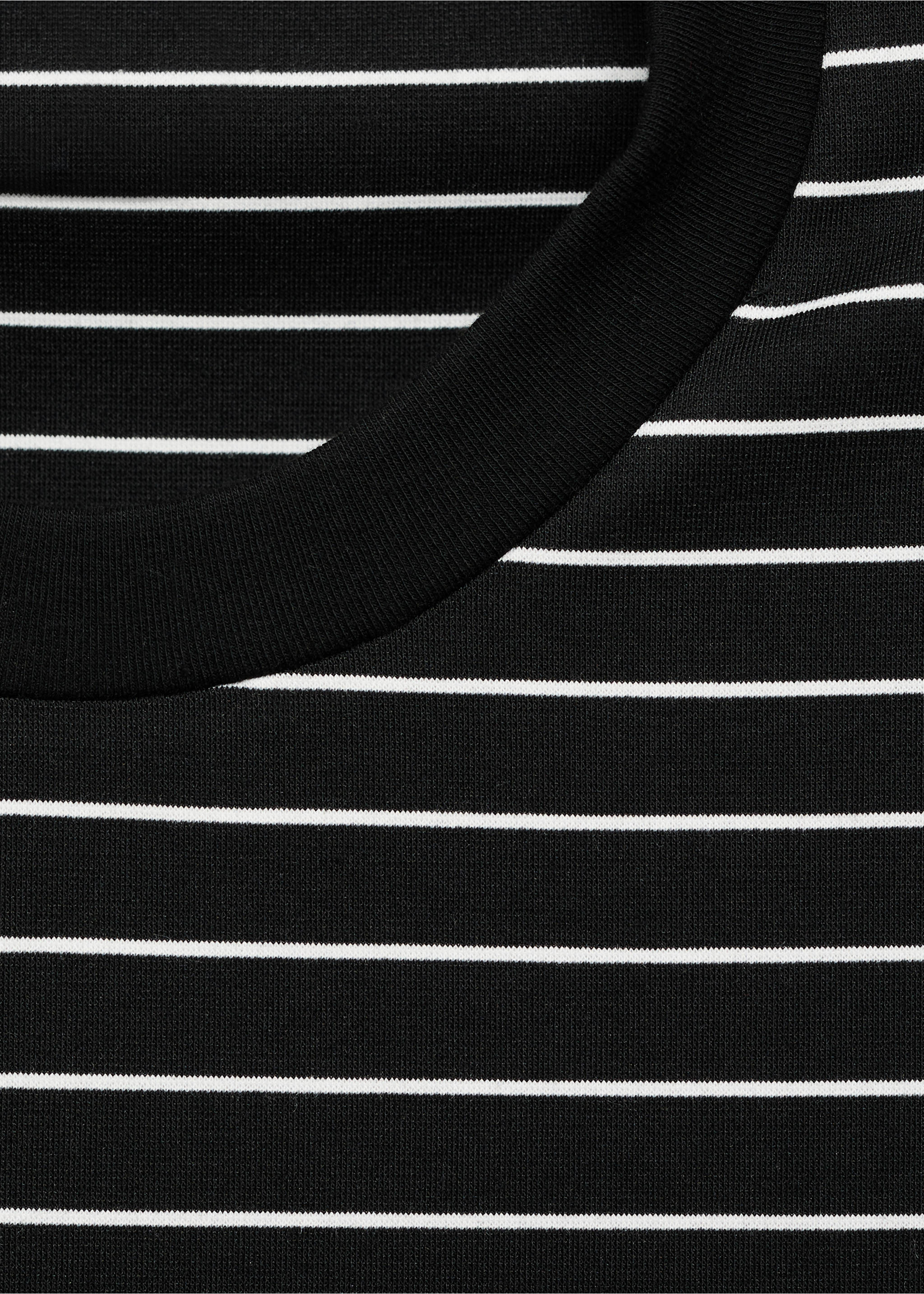 Camiseta manga larga rayas - Detalle del artículo 8, Negro. Ref: 17025978-00.