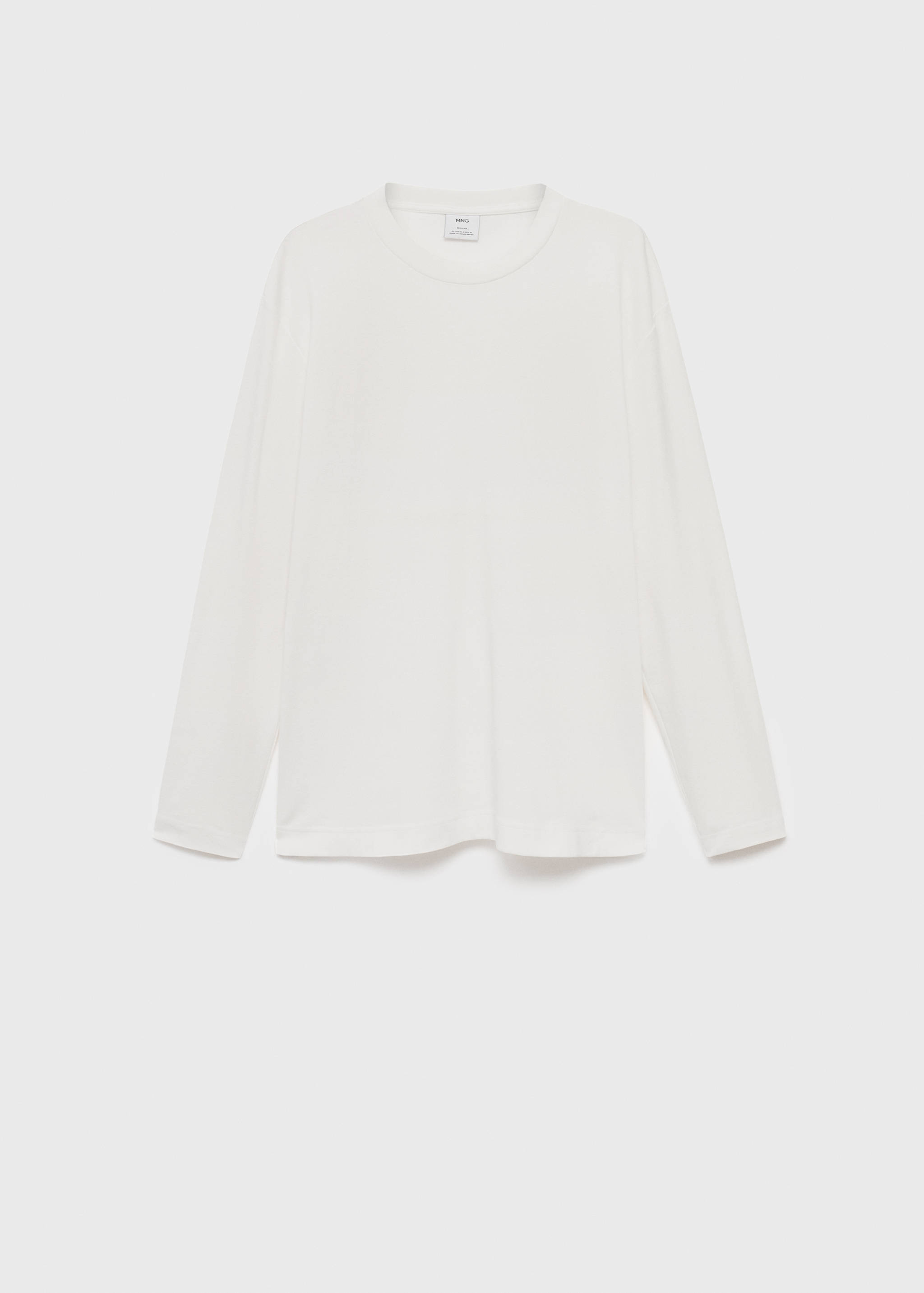 Long sleeve regular fit T-shirt - Article without model