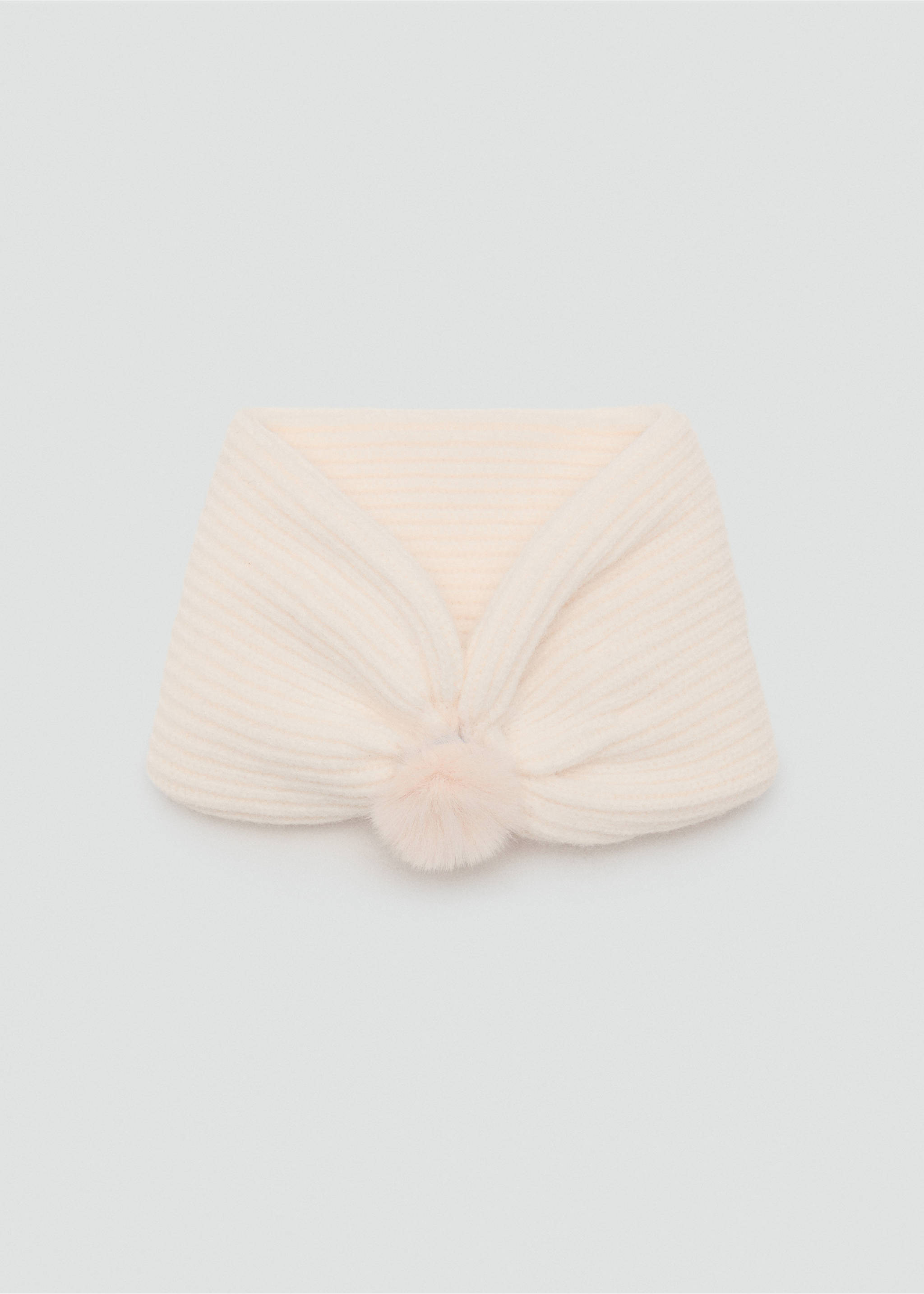 Bufanda punto pompón - Artículo sin modelo, Arena. Ref: 17025985-00.